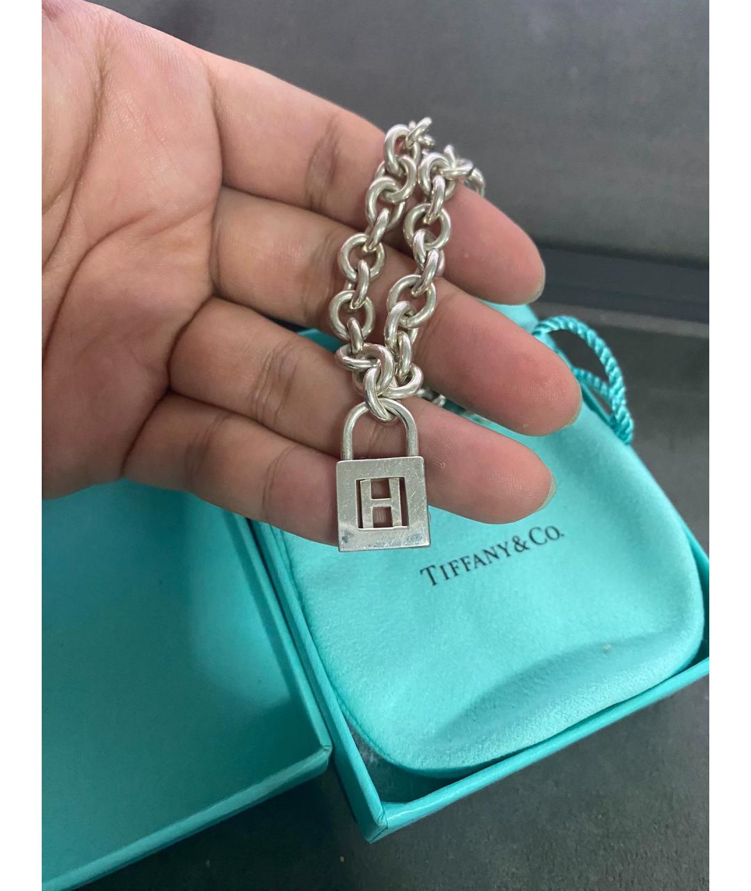 TIFFANY&CO Серебряное серебряное колье, фото 4