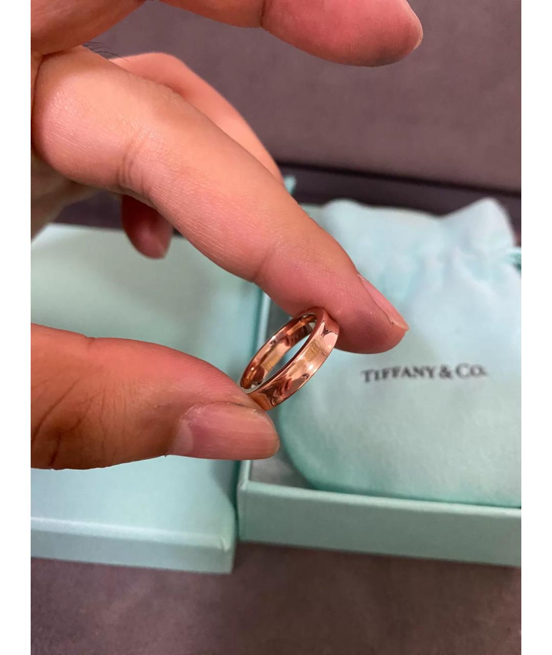 TIFFANY&CO Розовое кольцо из розового золота, фото 4