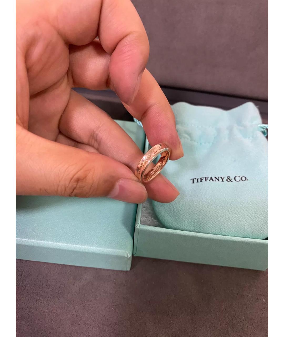 TIFFANY&CO Розовое кольцо из розового золота, фото 3