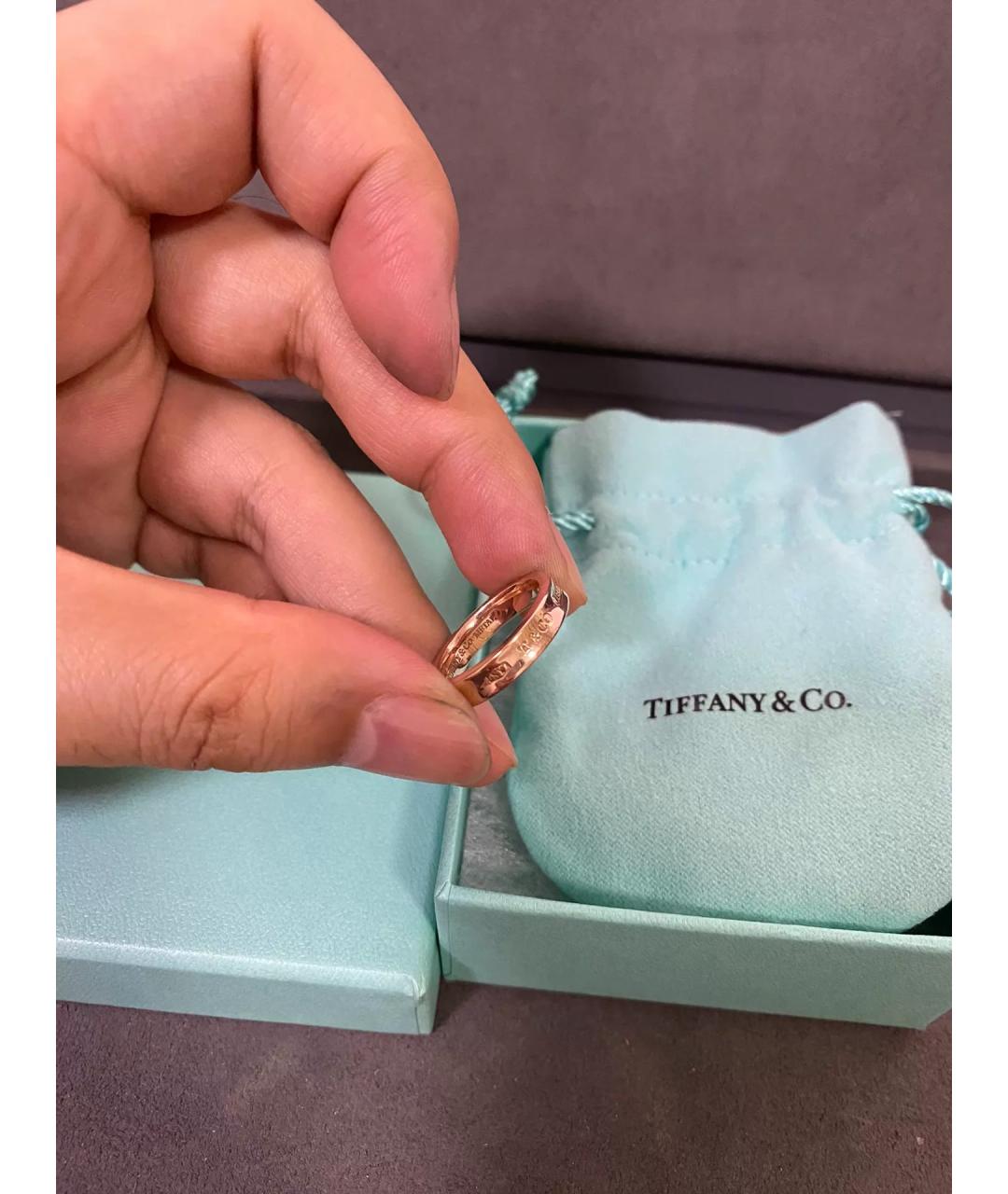 TIFFANY&CO Розовое кольцо из розового золота, фото 2