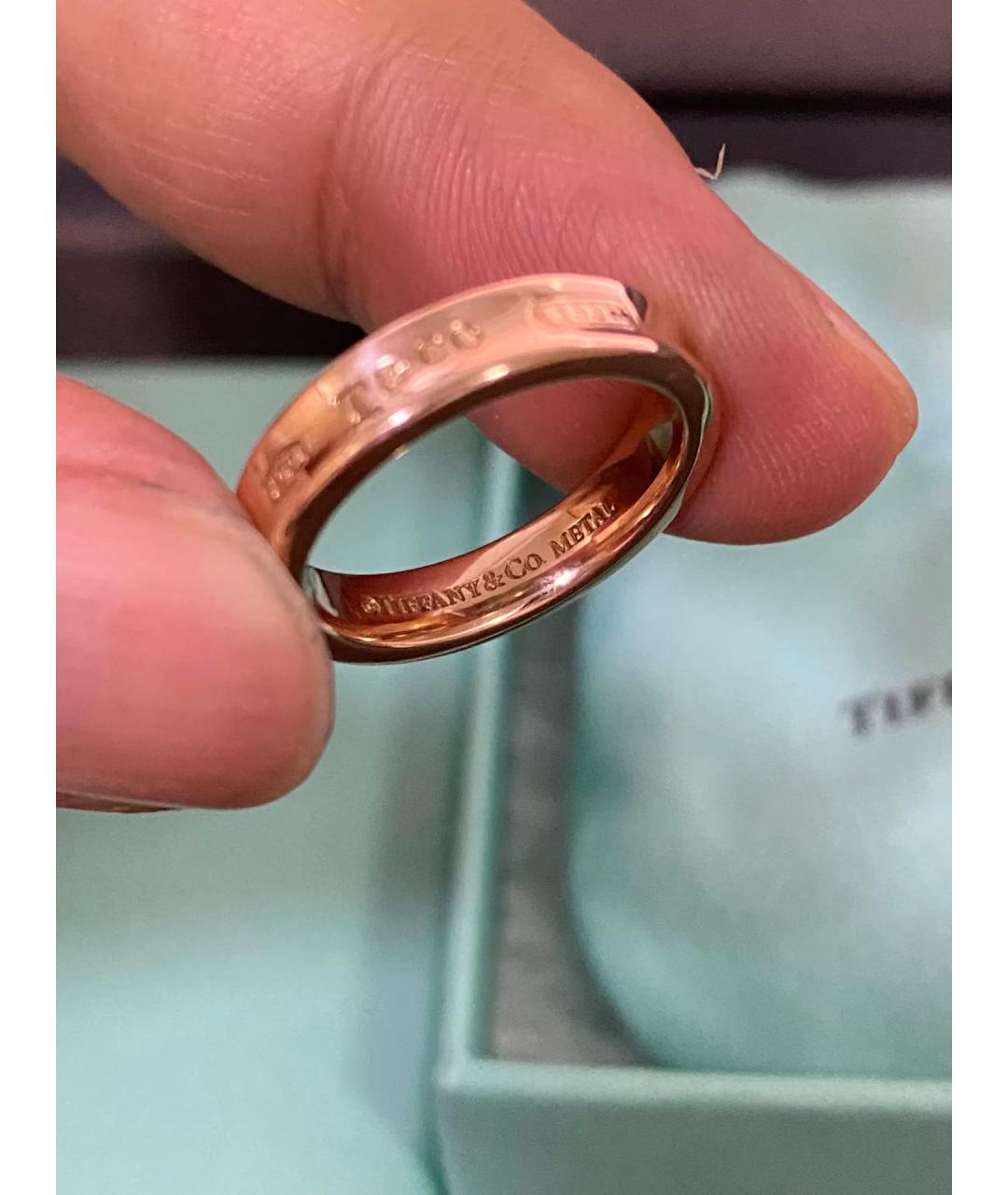 TIFFANY&CO Розовое кольцо из розового золота, фото 8