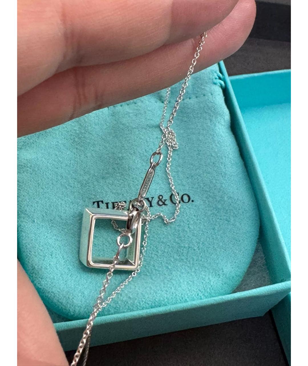 TIFFANY&CO Серебряное серебряное колье, фото 5