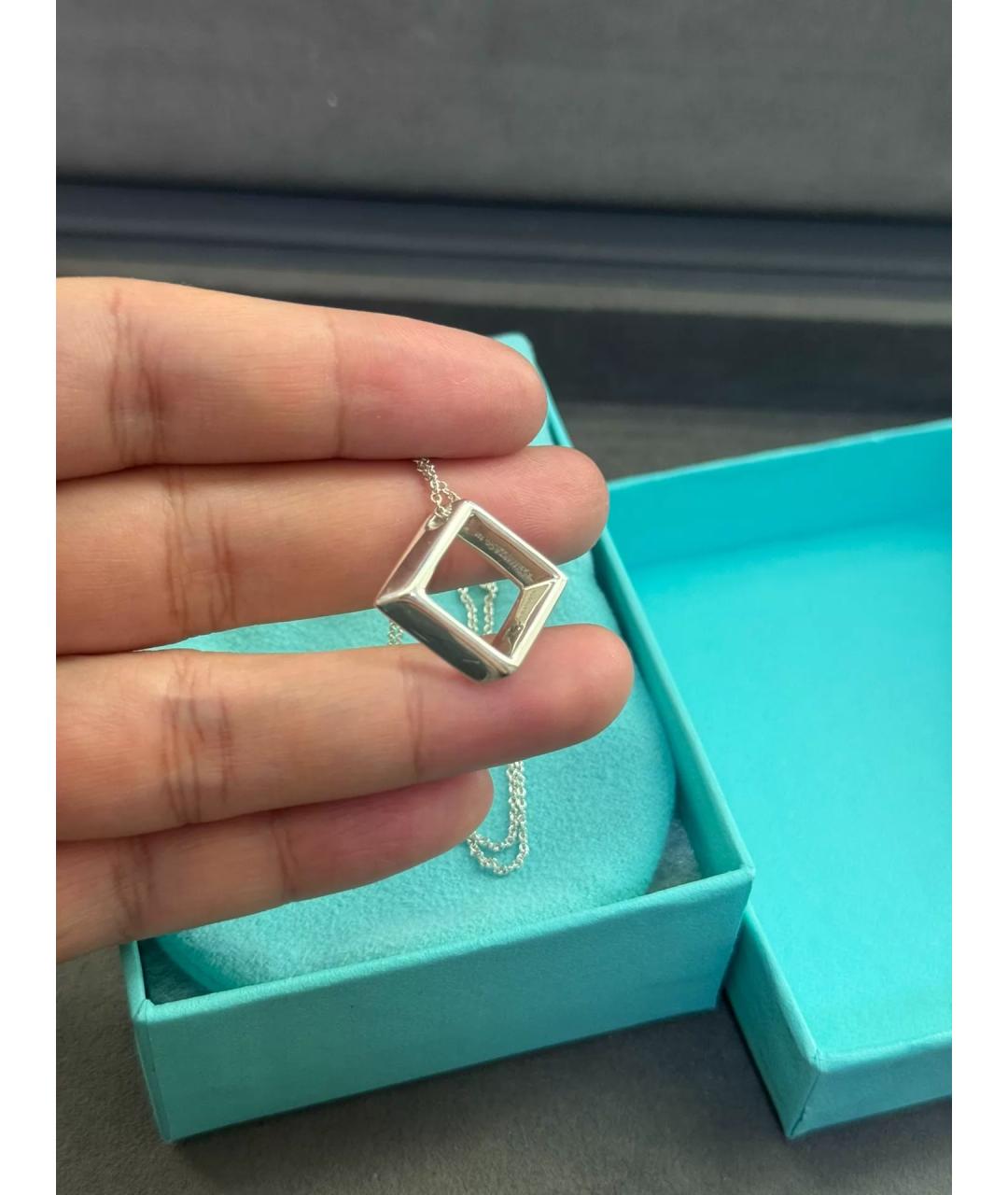 TIFFANY&CO Серебряное серебряное колье, фото 3