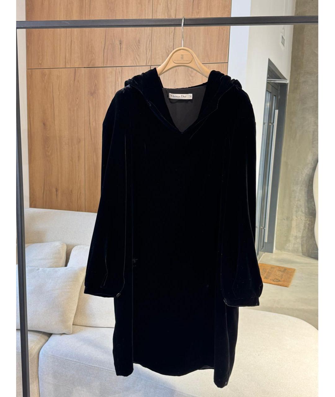 CHRISTIAN DIOR Черное повседневное платье, фото 2
