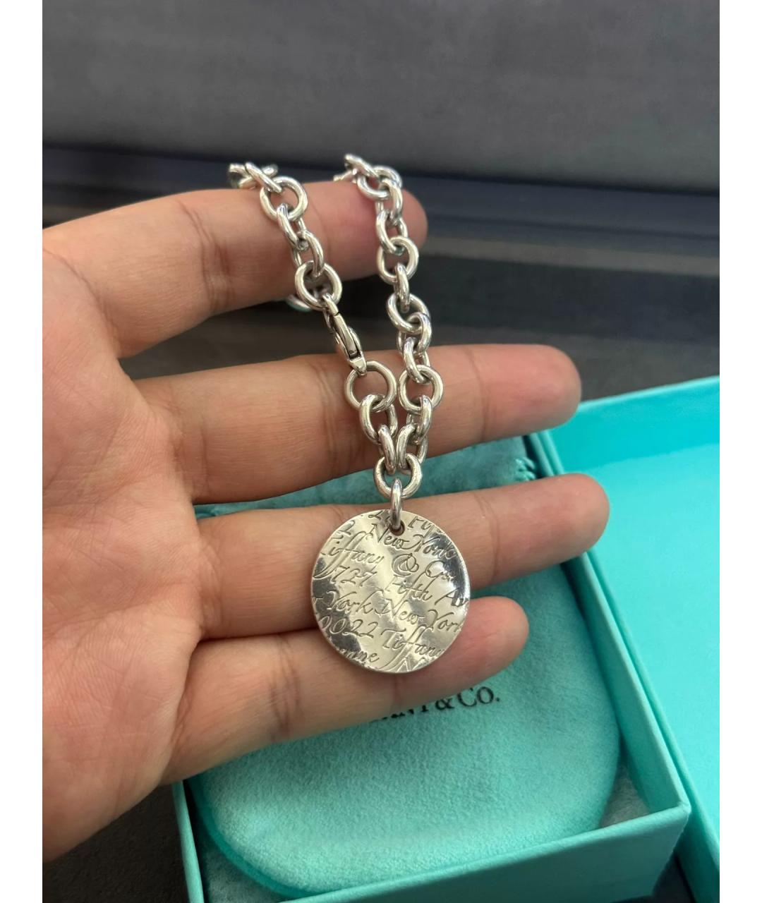 TIFFANY&CO Серебряный серебряный браслет, фото 3