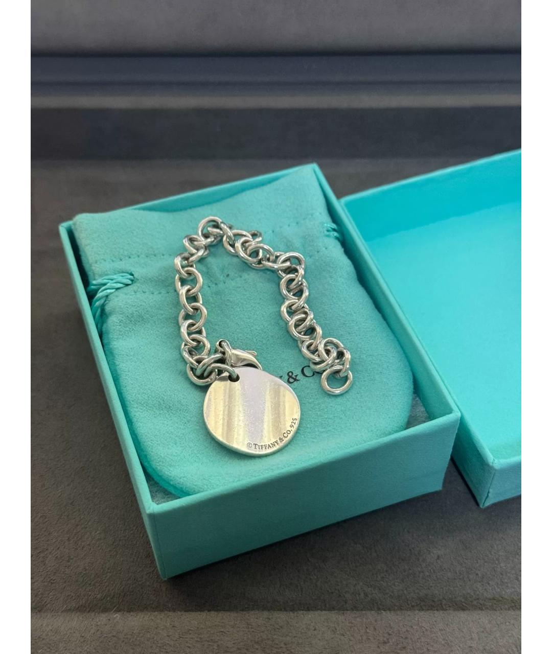 TIFFANY&CO Серебряный серебряный браслет, фото 2