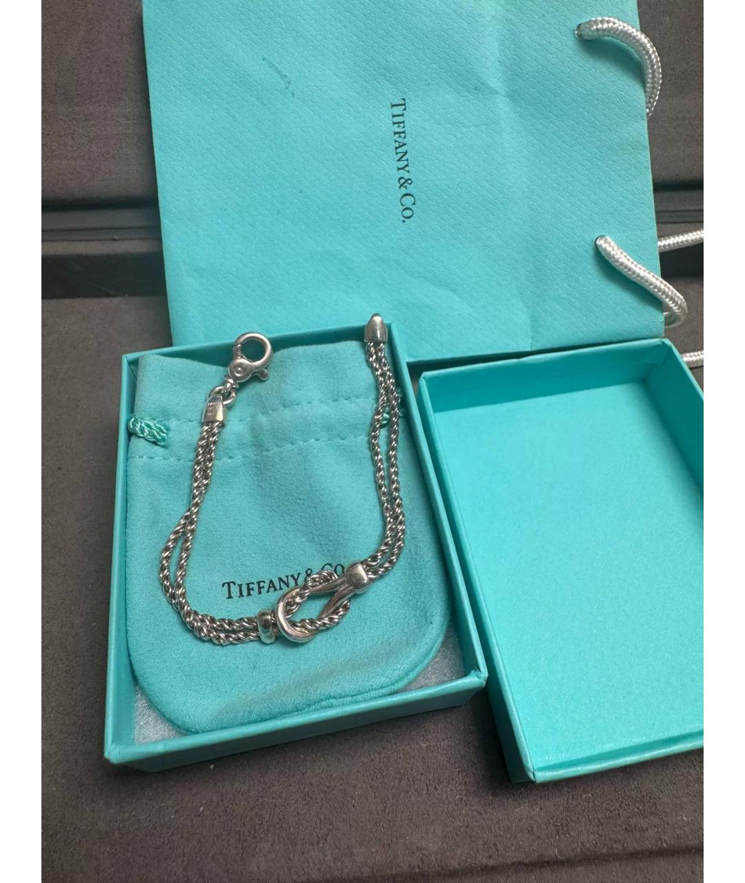 TIFFANY&CO Серебряный серебряный браслет, фото 7