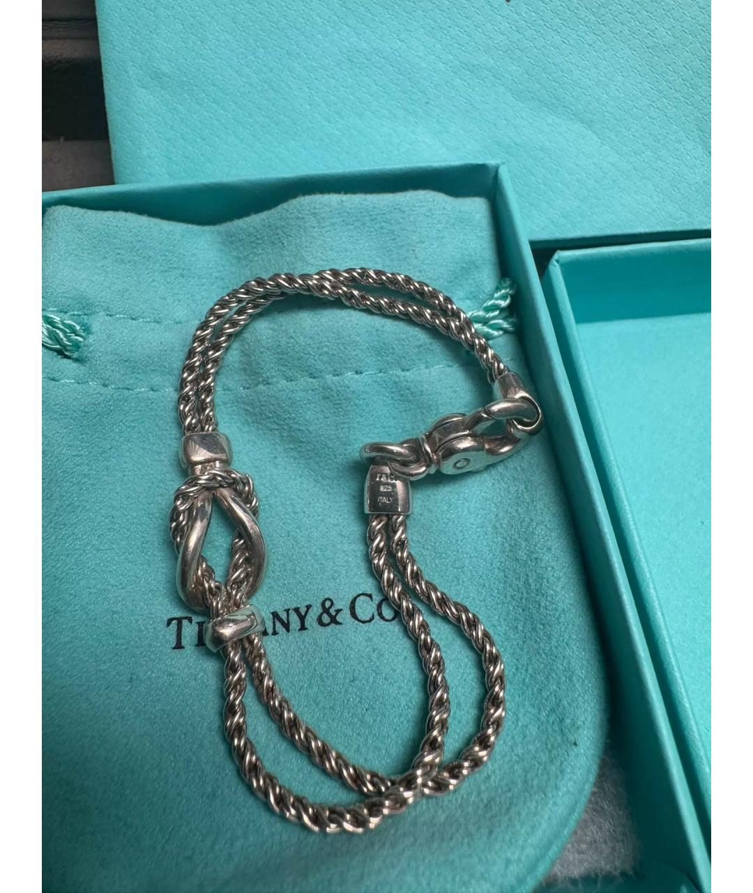 TIFFANY&CO Серебряный серебряный браслет, фото 5