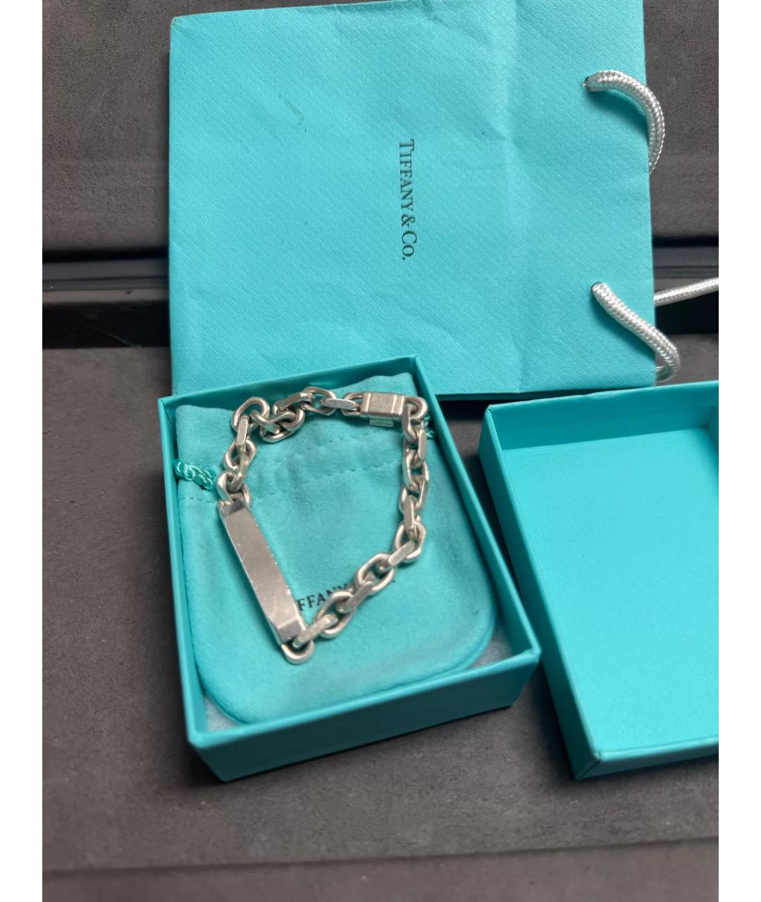 TIFFANY&CO Серебряный серебряный браслет, фото 8