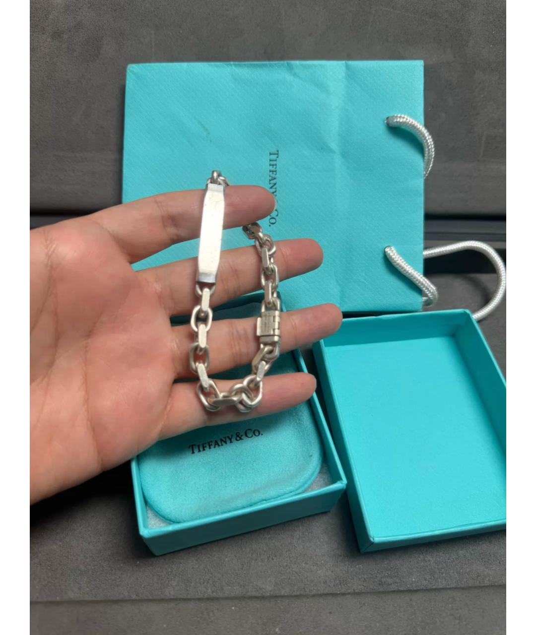 TIFFANY&CO Серебряный серебряный браслет, фото 2