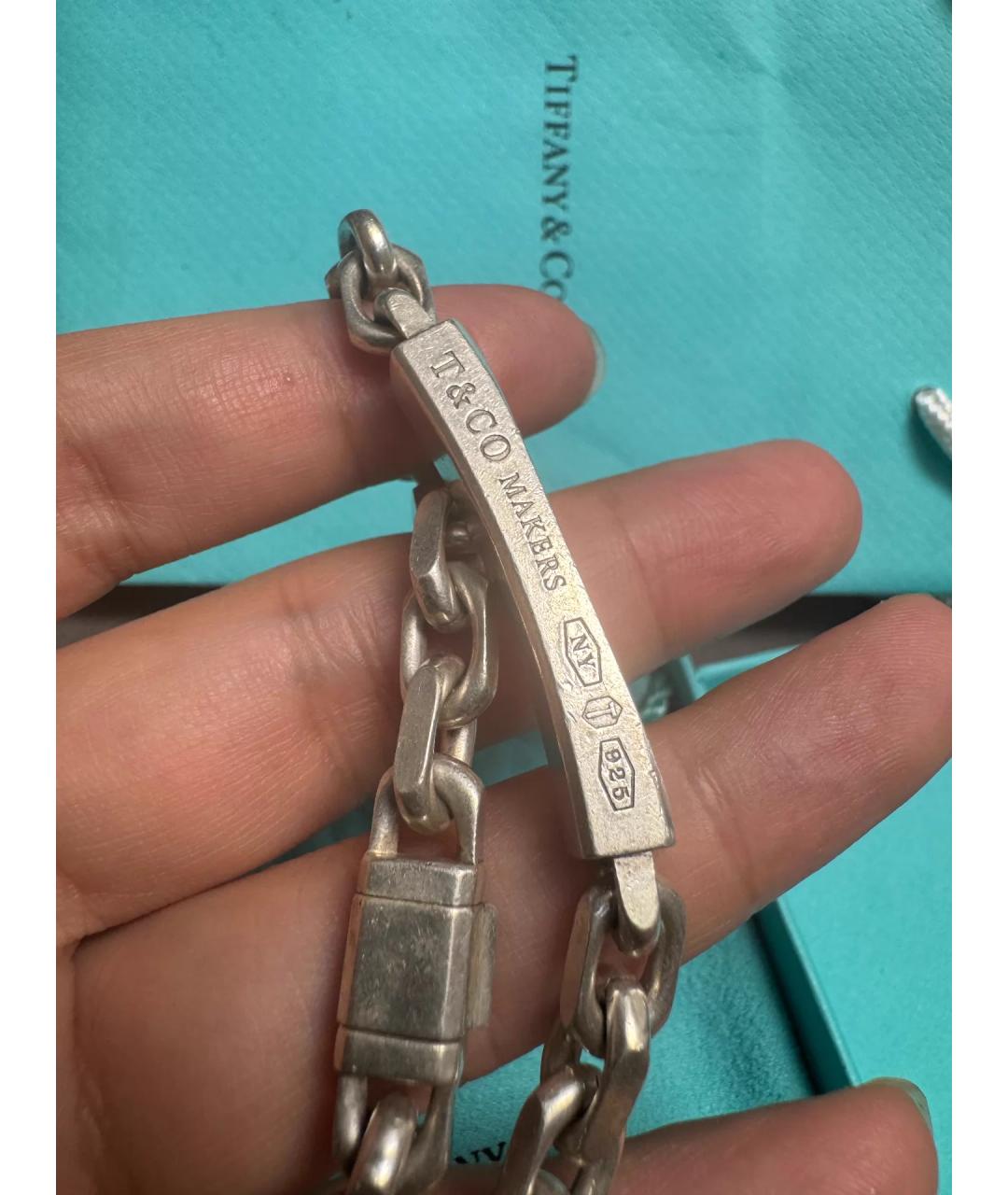 TIFFANY&CO Серебряный серебряный браслет, фото 7