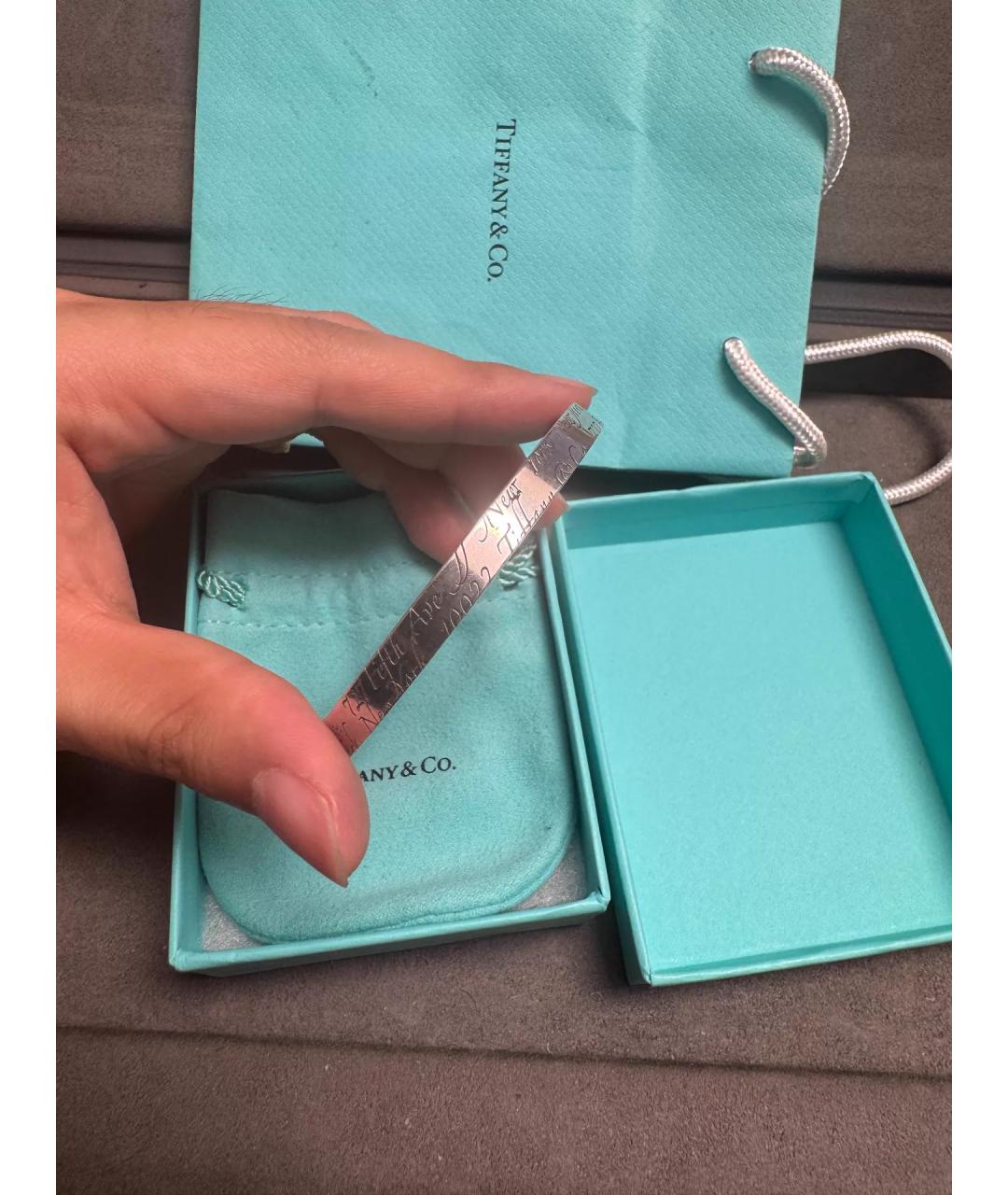 TIFFANY&CO Серебряный серебряный браслет, фото 2