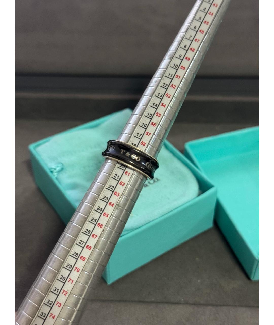 TIFFANY&CO Серое серебряное кольцо, фото 6