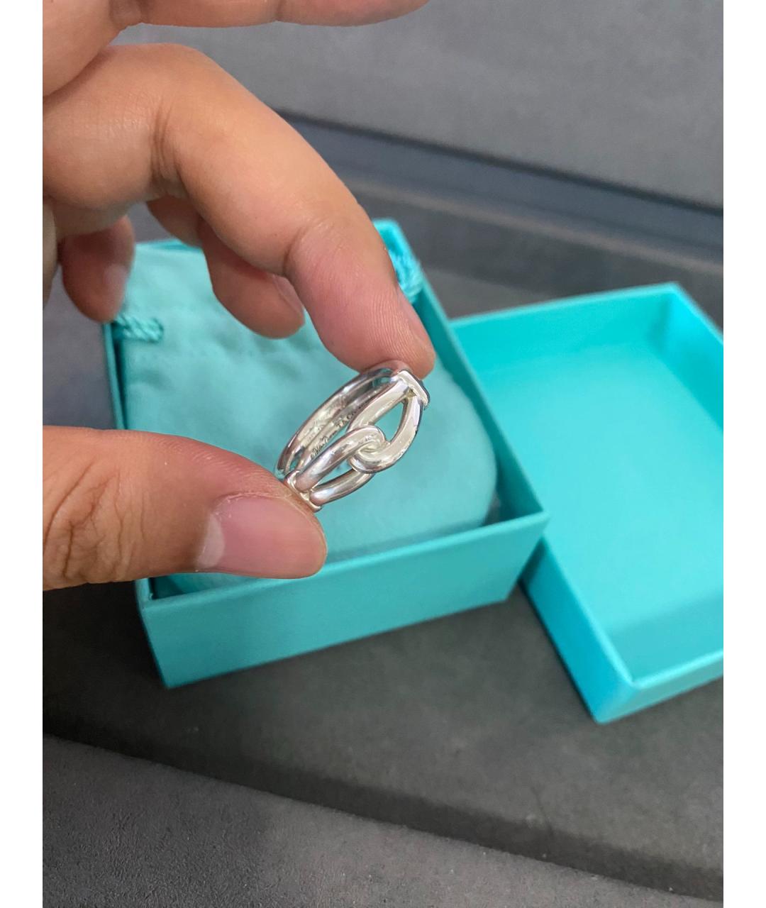 TIFFANY&CO Серебряное серебряное кольцо, фото 8