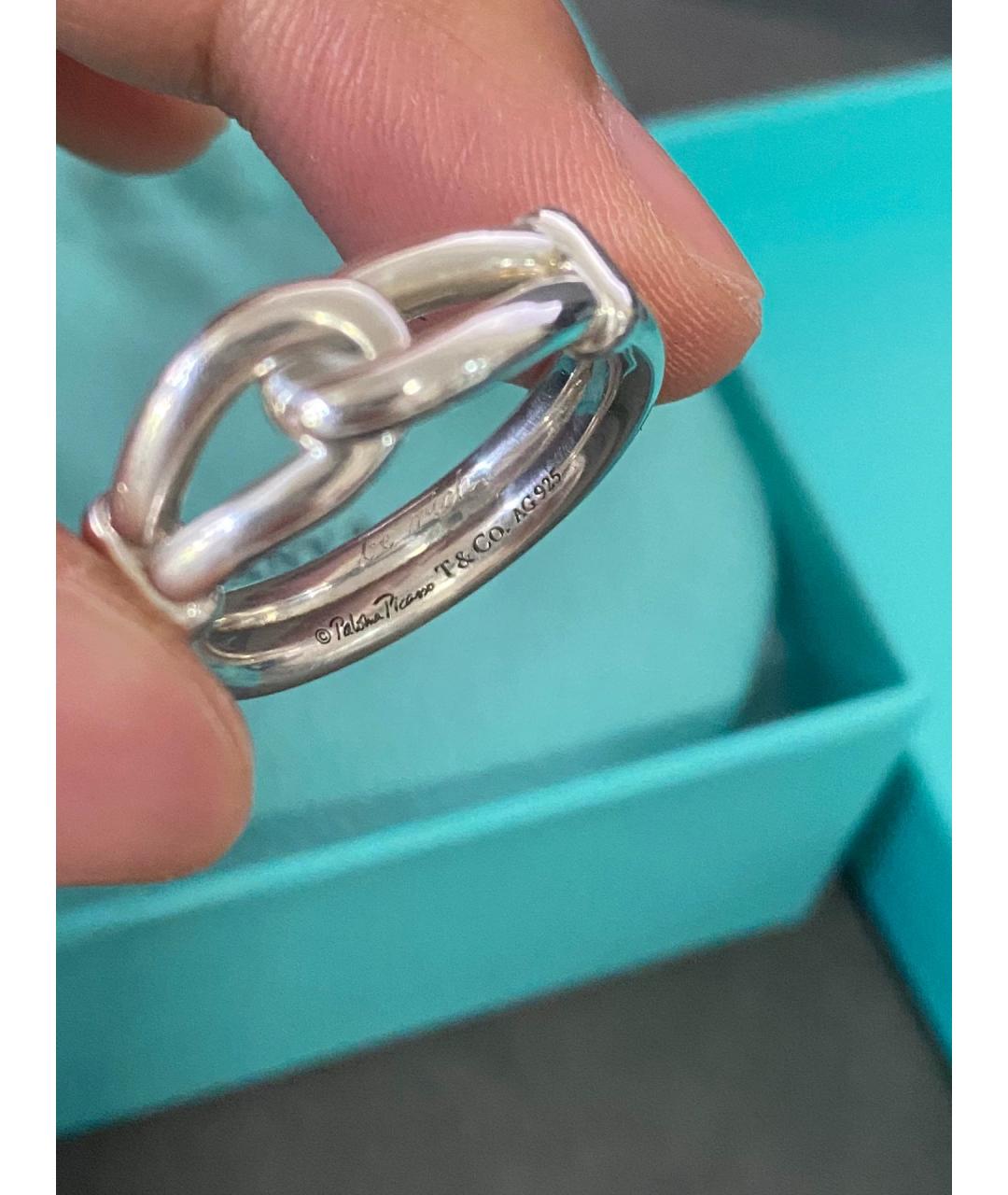 TIFFANY&CO Серебряное серебряное кольцо, фото 7