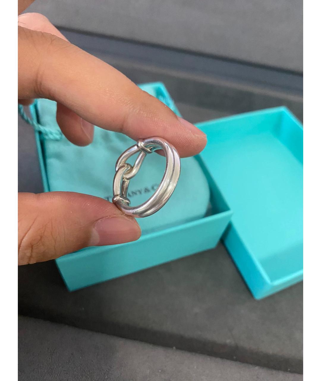 TIFFANY&CO Серебряное серебряное кольцо, фото 4
