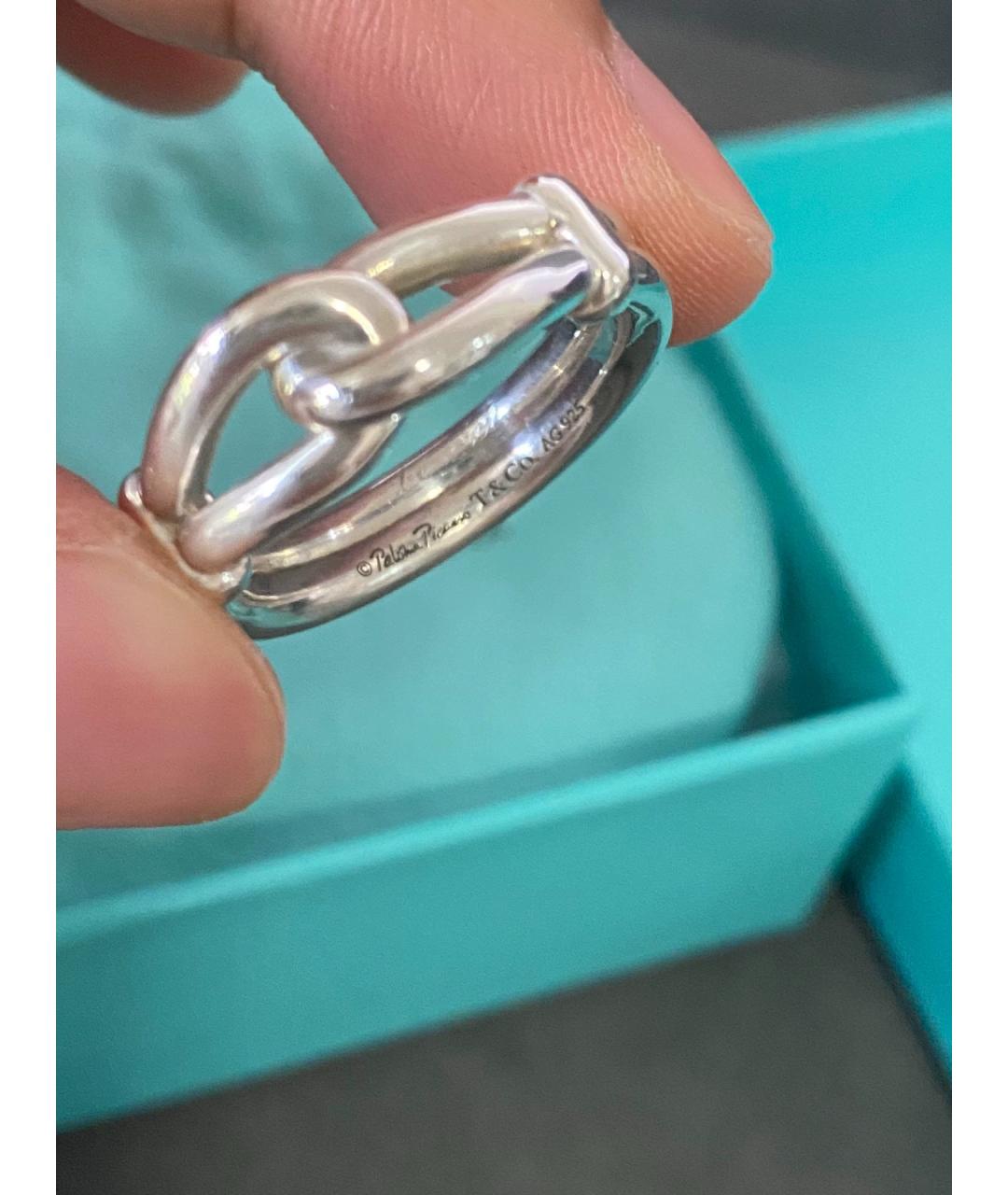 TIFFANY&CO Серебряное серебряное кольцо, фото 6