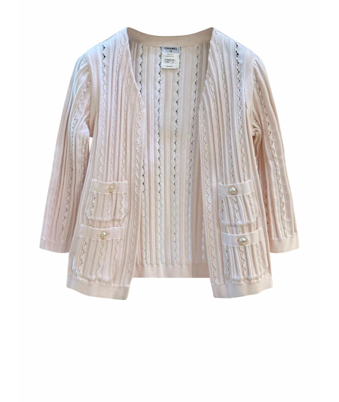 CHANEL Розовый кардиган, фото 1