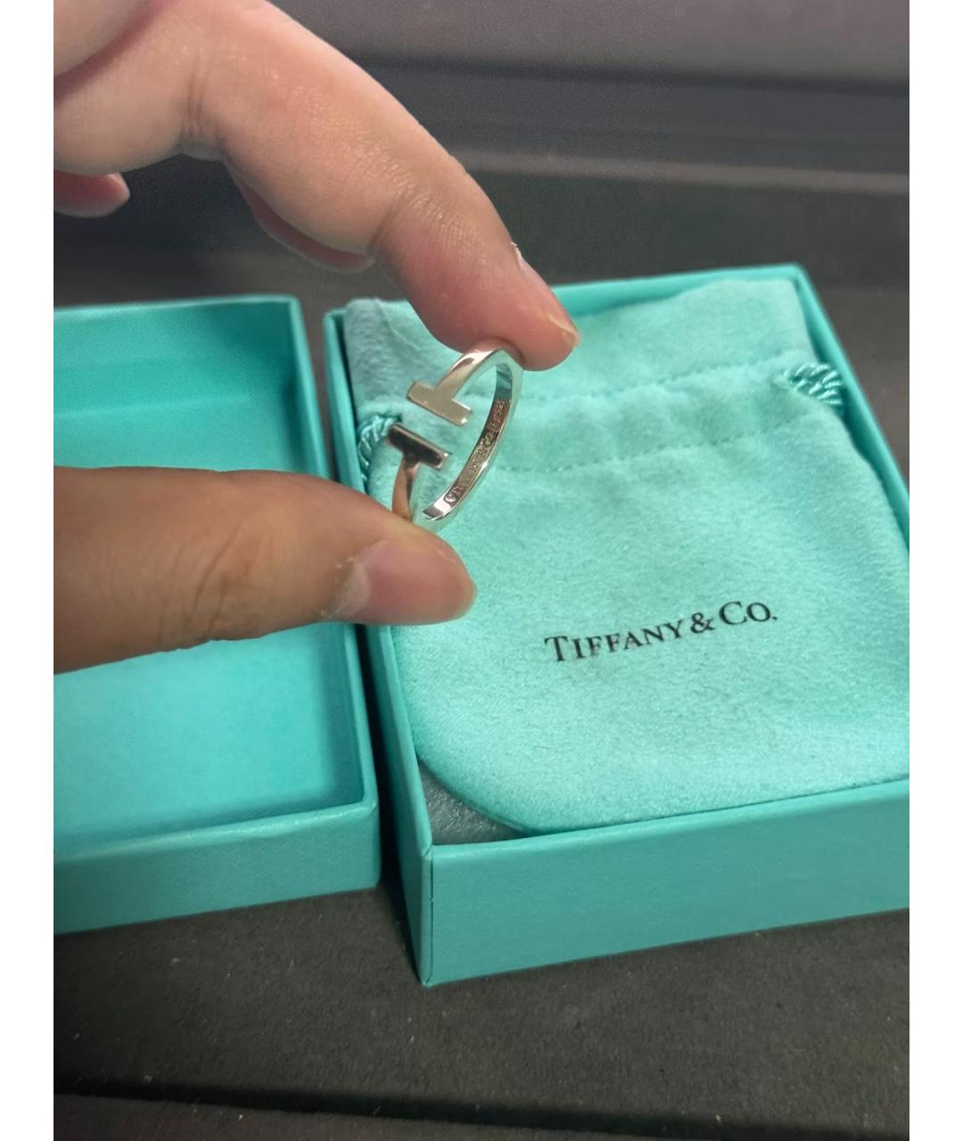 TIFFANY&CO Серебряное серебряное кольцо, фото 3