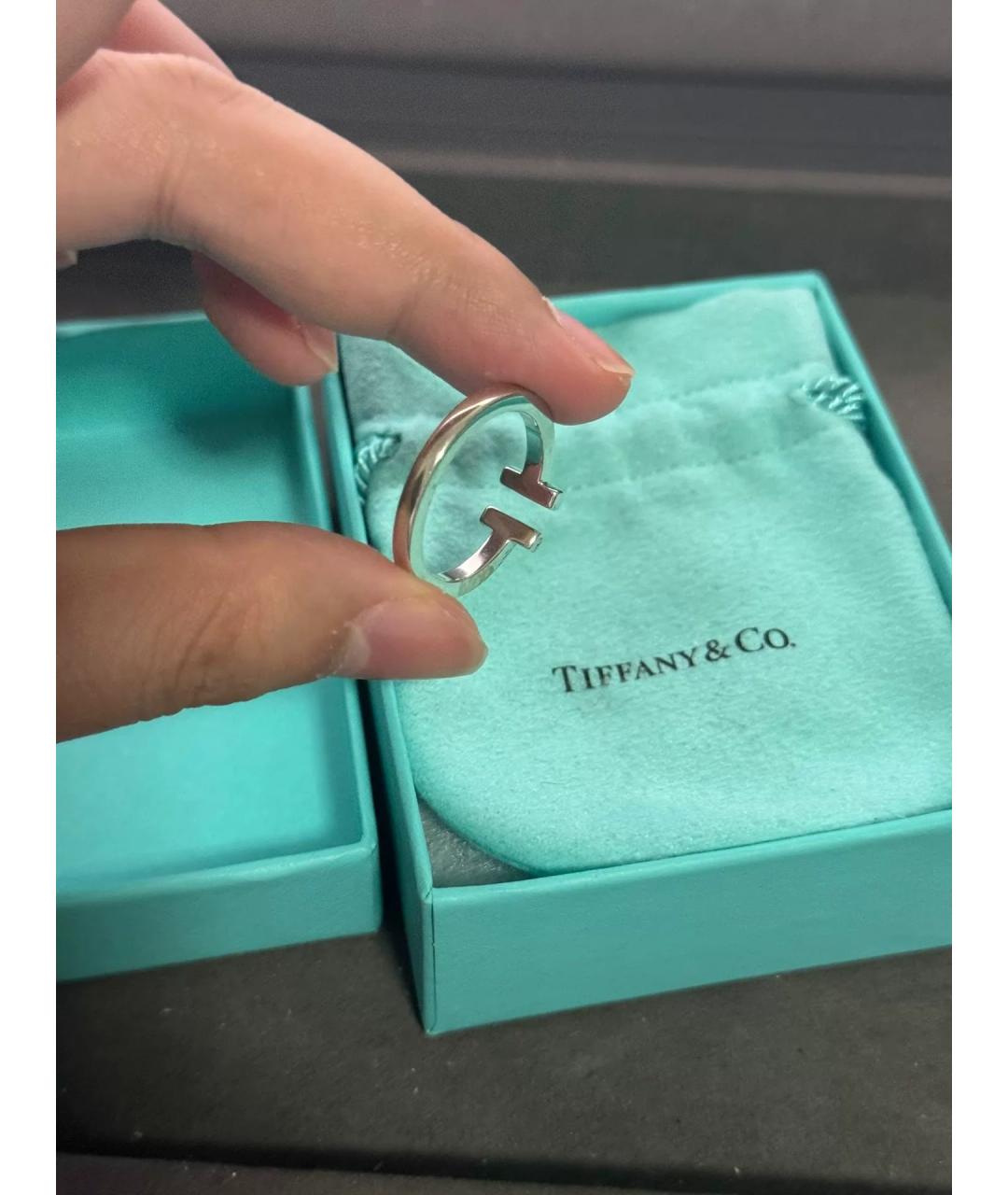 TIFFANY&CO Серебряное серебряное кольцо, фото 5