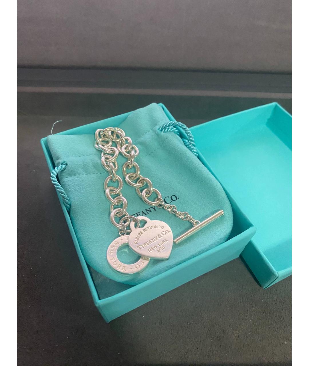 TIFFANY&CO Серебряный серебряный браслет, фото 2