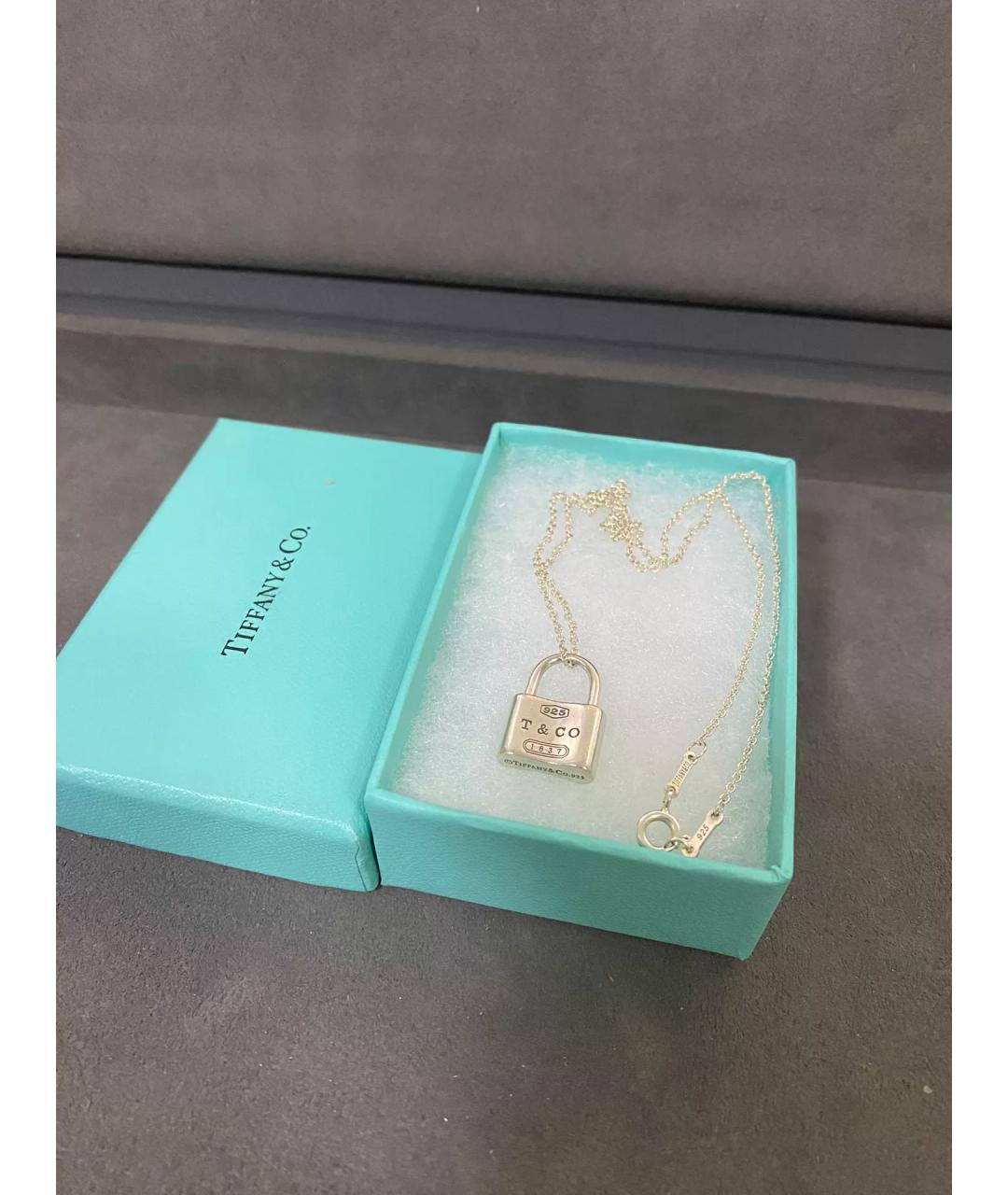 TIFFANY&CO Серебряное серебряное колье, фото 6