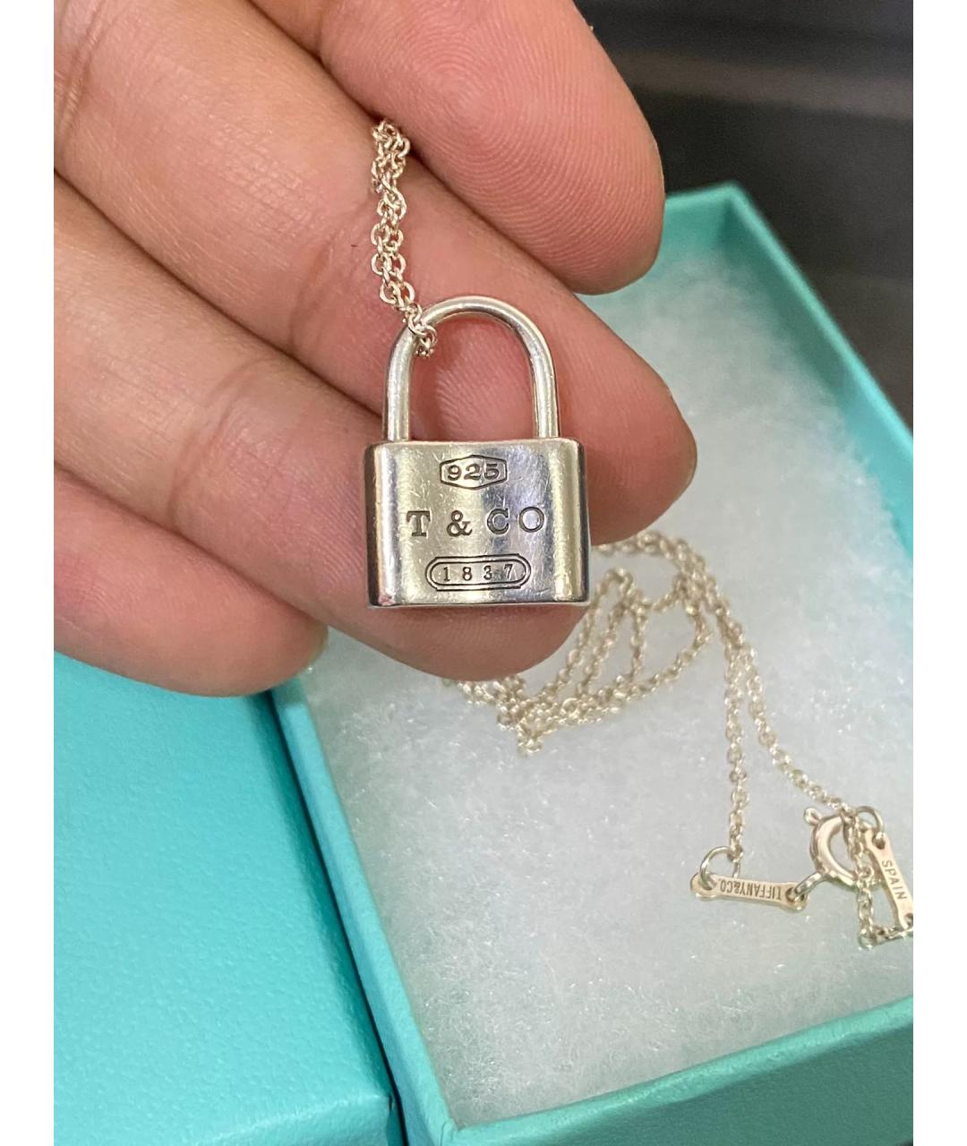 TIFFANY&CO Серебряное серебряное колье, фото 5