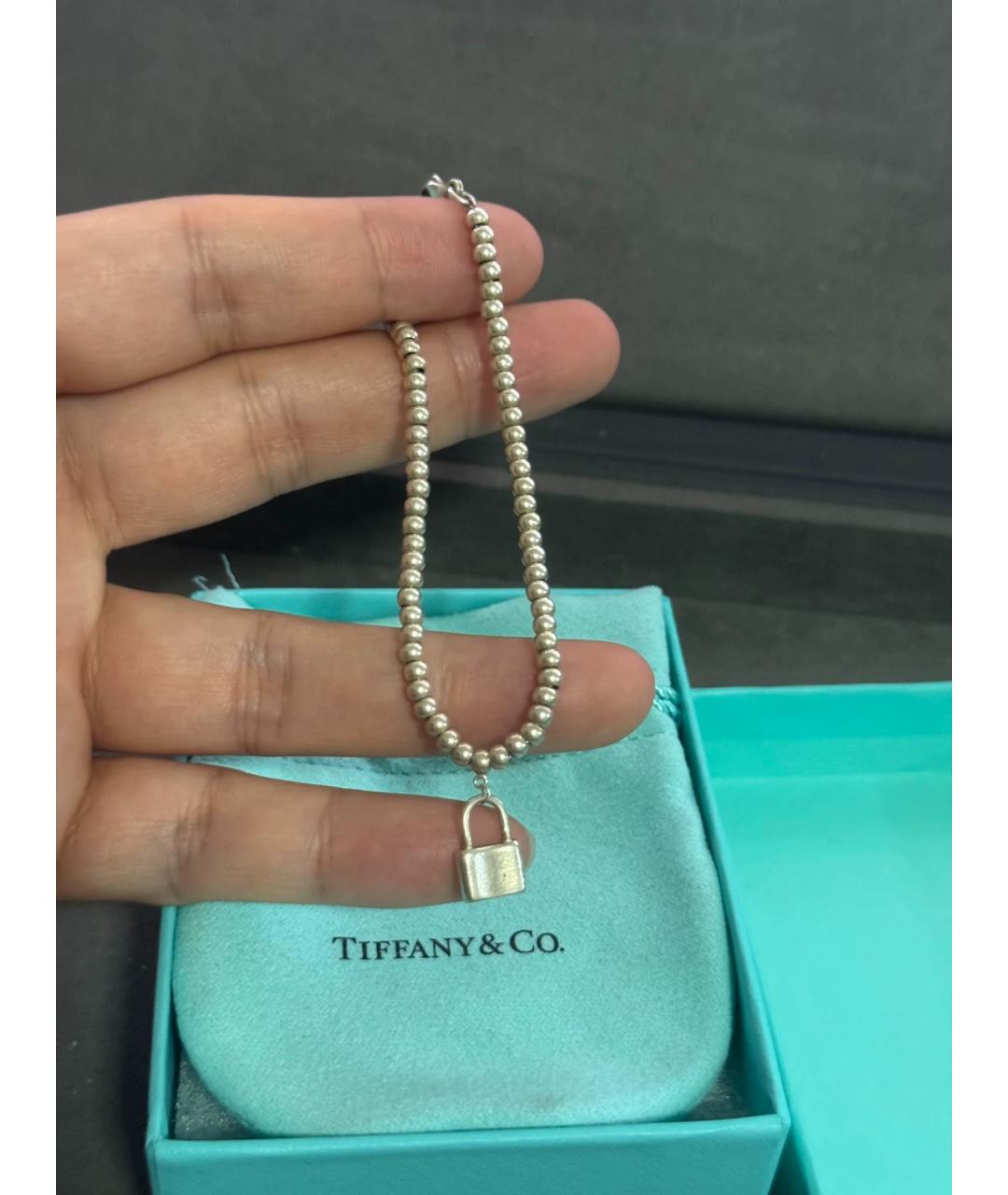 TIFFANY&CO Серебряный серебряный браслет, фото 5