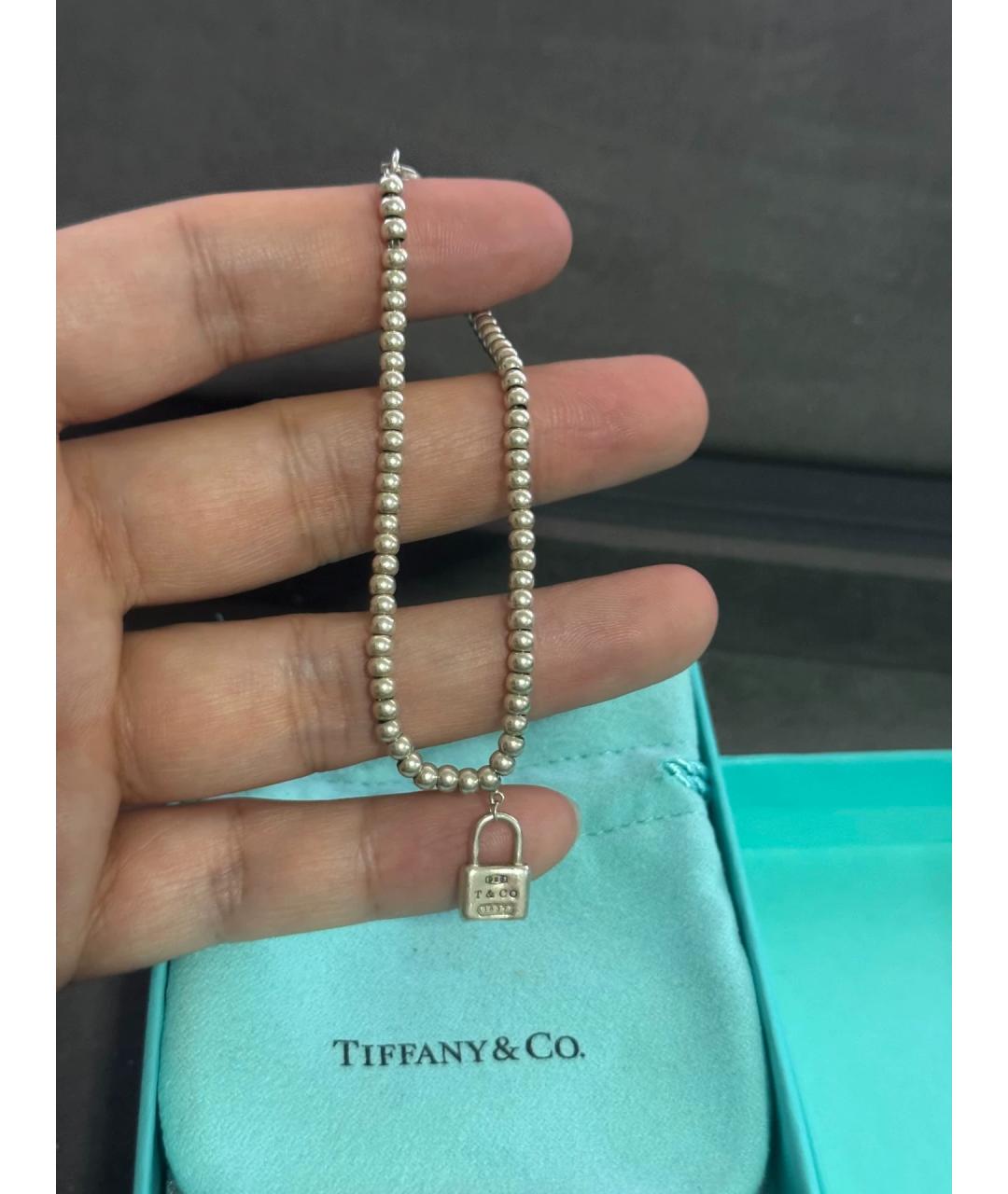 TIFFANY&CO Серебряный серебряный браслет, фото 4