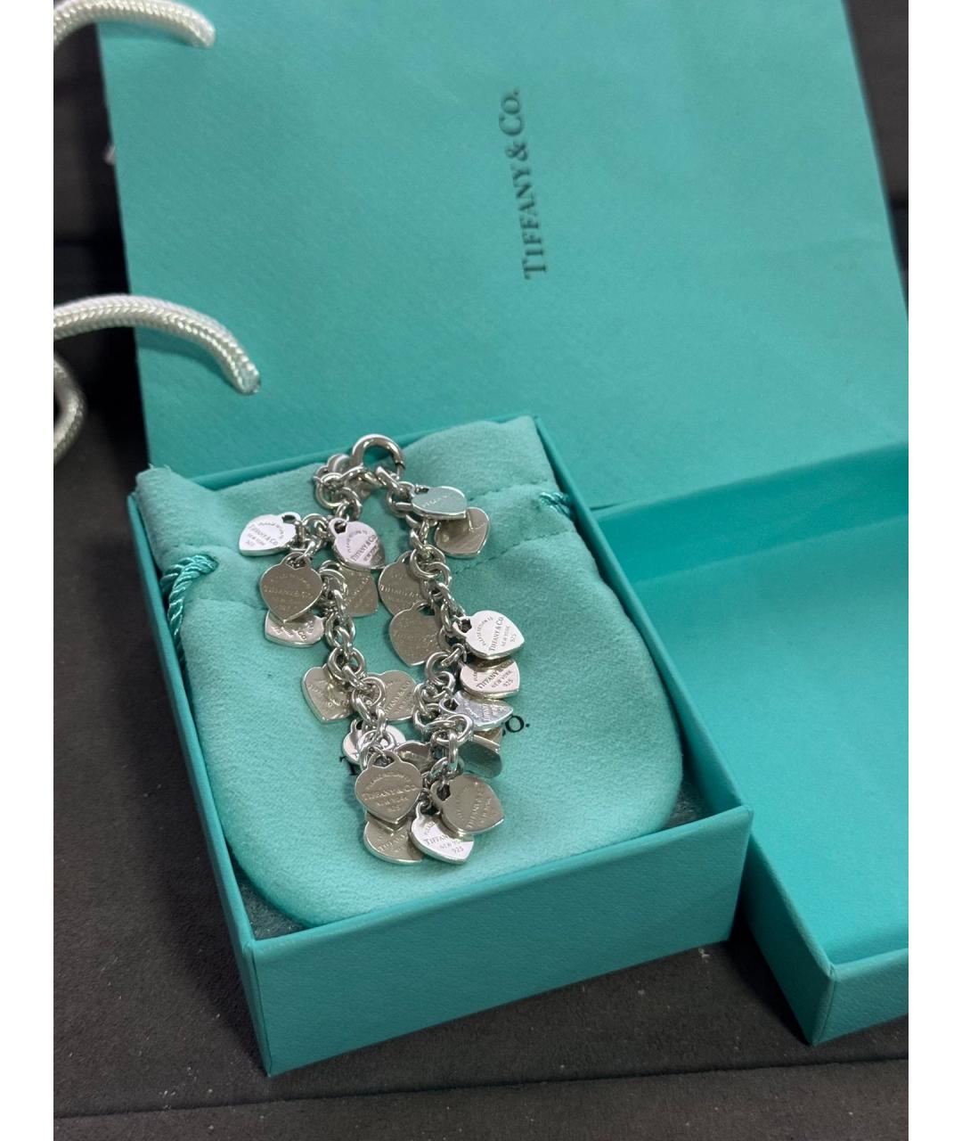 TIFFANY&CO Серебряный серебряный браслет, фото 2