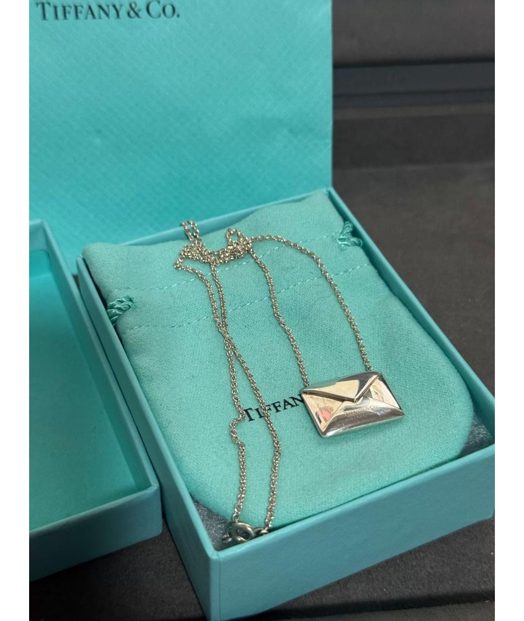 TIFFANY&CO Серебряное серебряное колье, фото 9