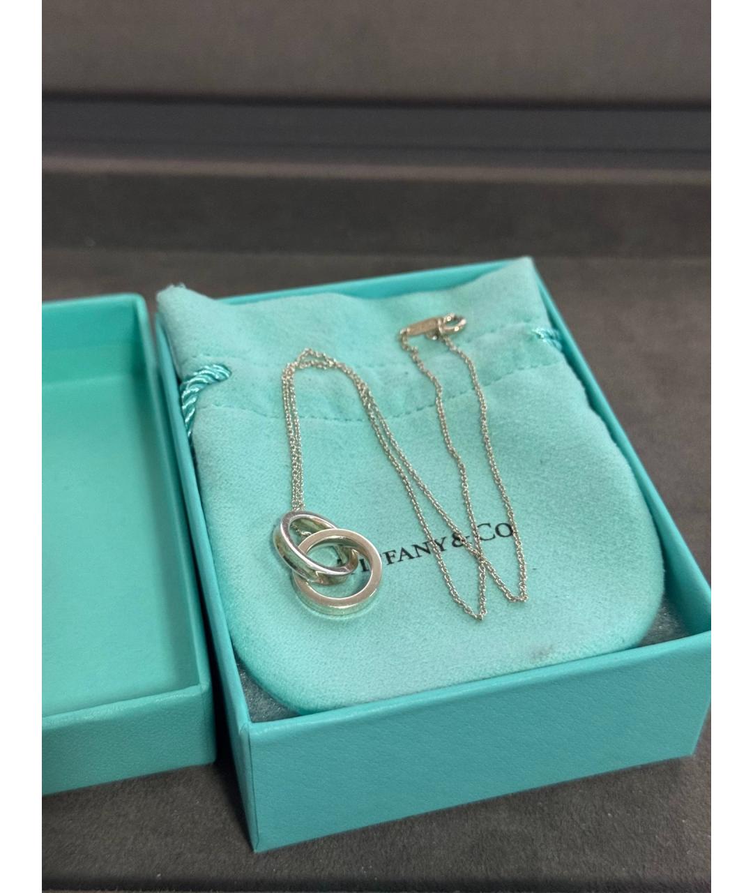 TIFFANY&CO Серебряное серебряное колье, фото 6