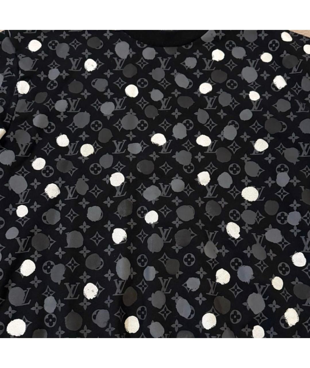 LOUIS VUITTON Черный хлопковый джемпер / свитер, фото 2