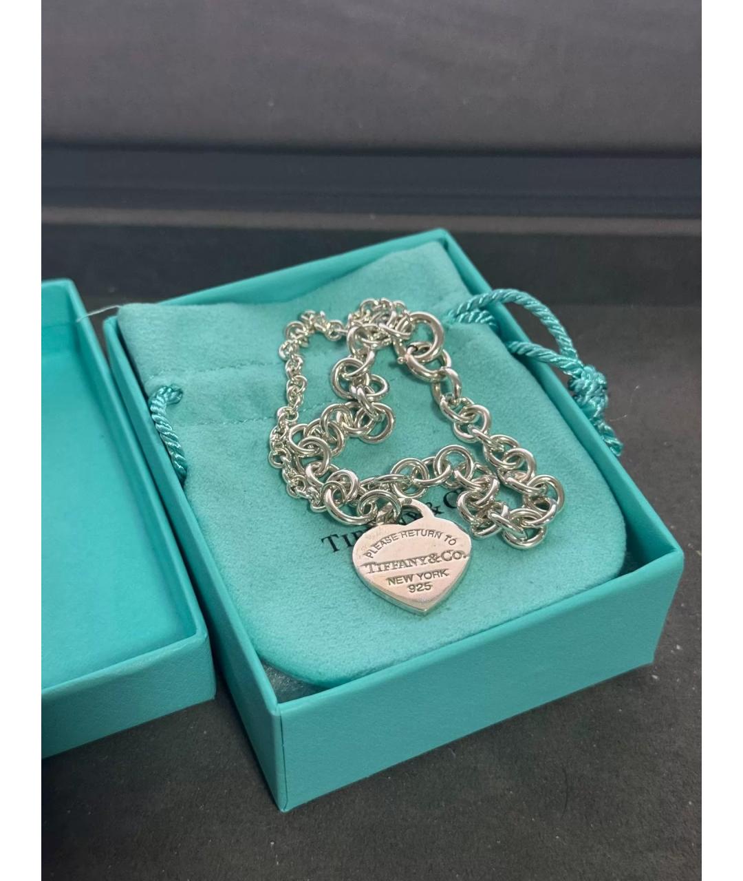 TIFFANY&CO Серебряный серебряный браслет, фото 2