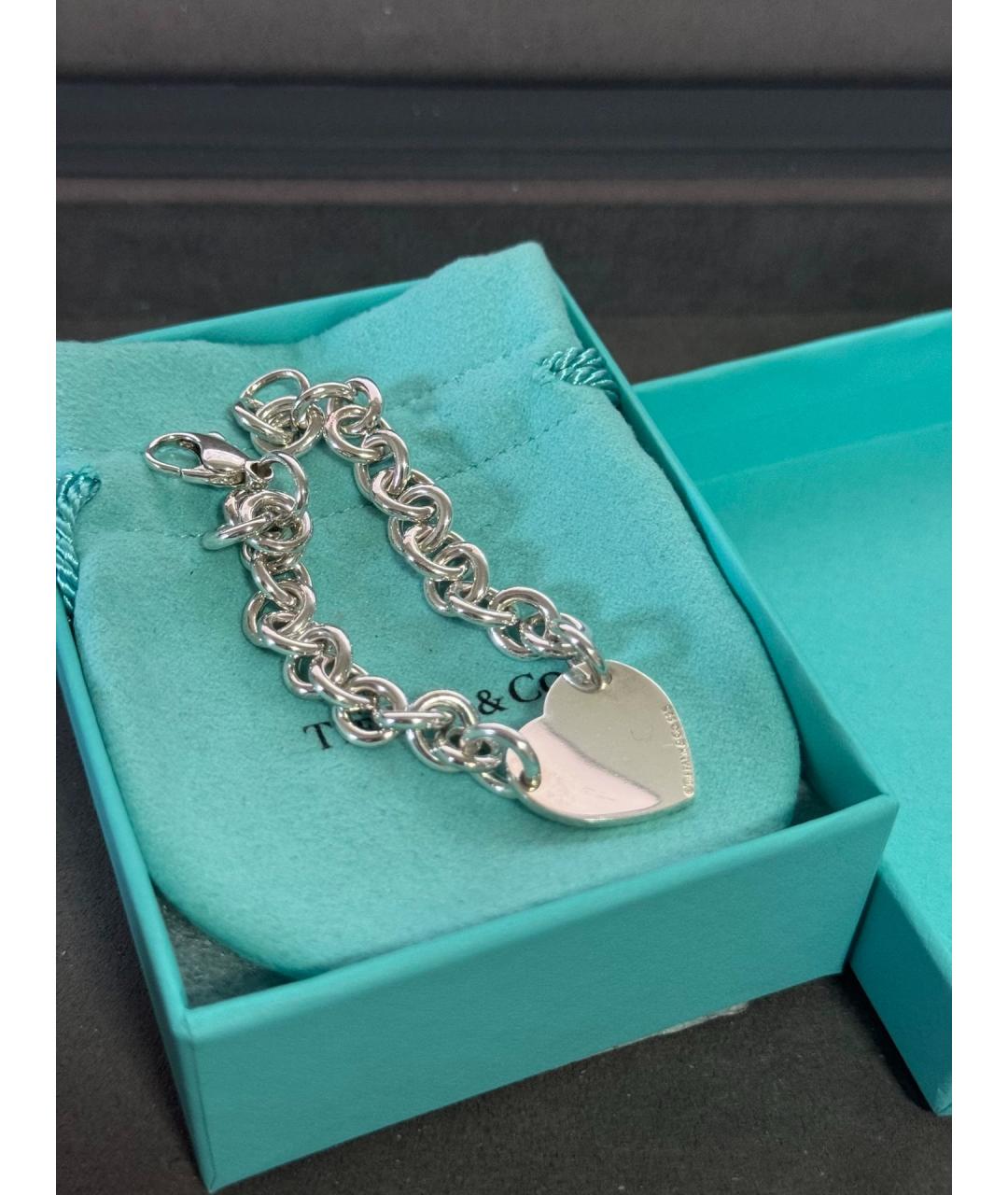 TIFFANY&CO Серебряный серебряный браслет, фото 2