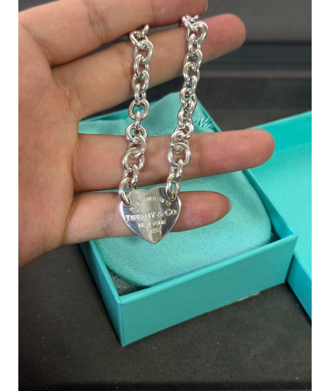 TIFFANY&CO Серебряный серебряный браслет, фото 3