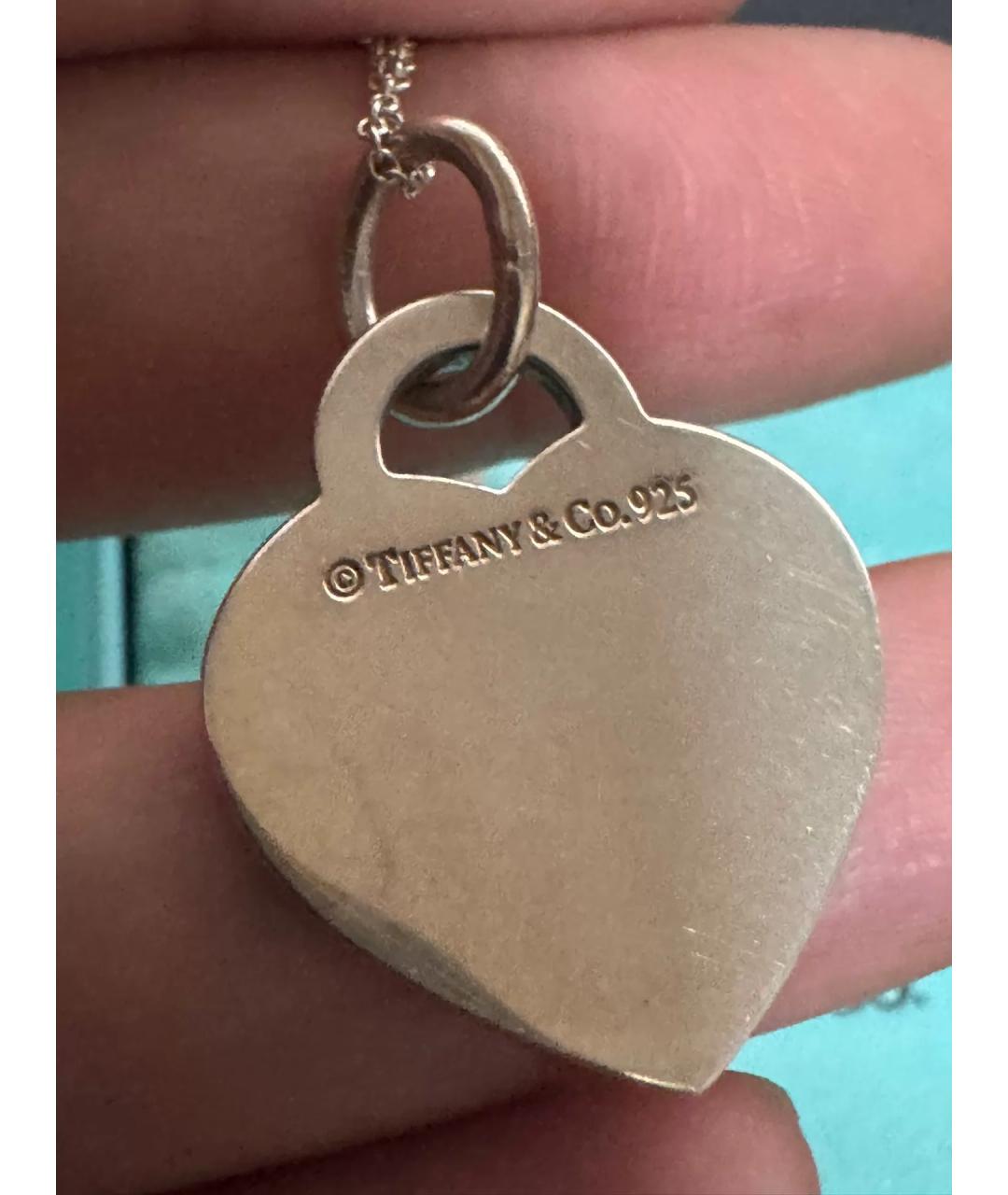 TIFFANY&CO Серебряное серебряное колье, фото 4