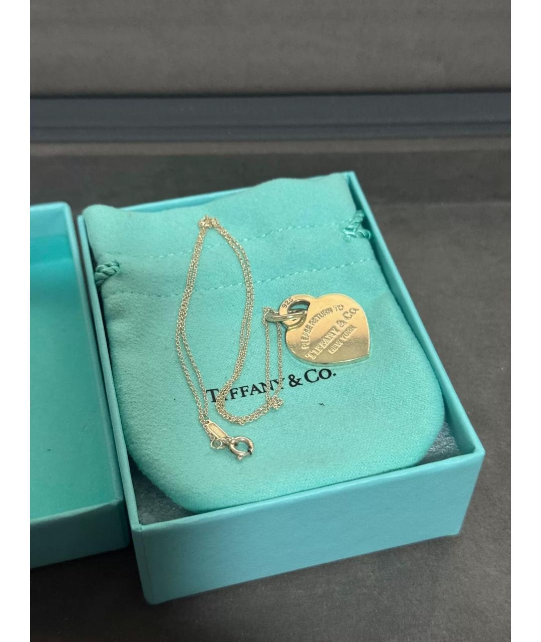 TIFFANY&CO Серебряное серебряное колье, фото 5