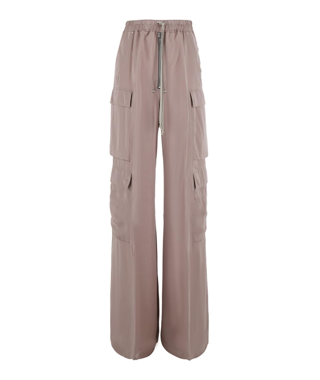 RICK OWENS Розовые брюки широкие, фото 1