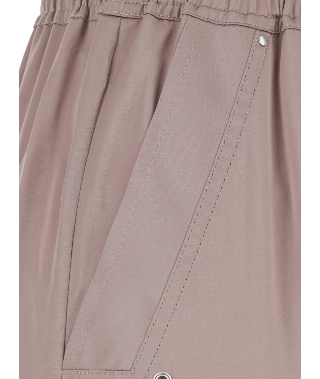 RICK OWENS Розовые брюки широкие, фото 3