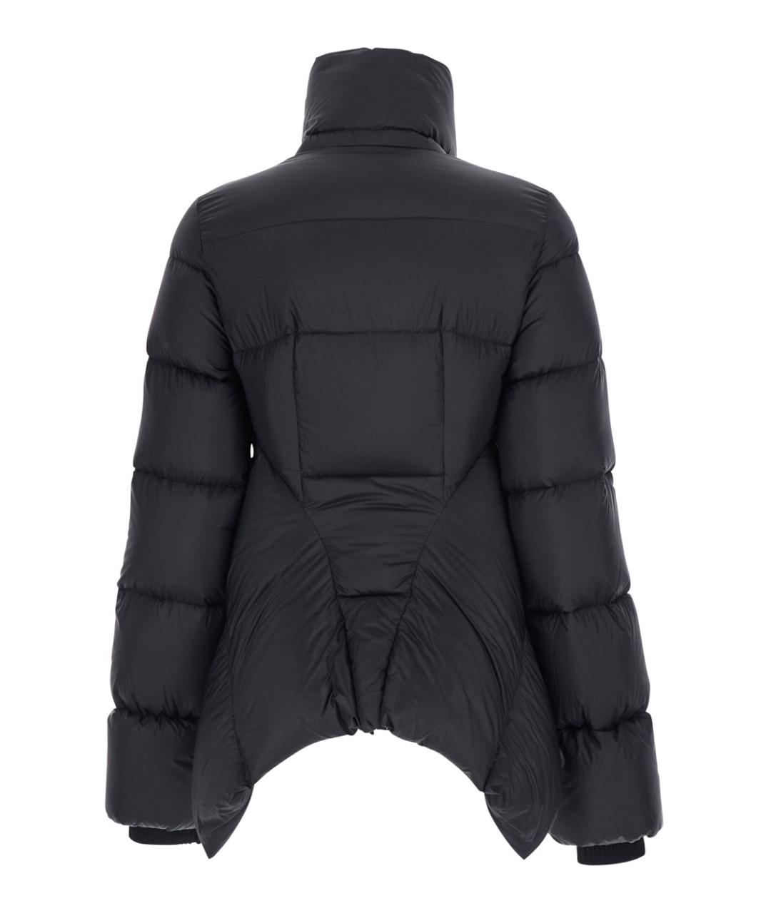 RICK OWENS Черный полиамидовый пуховик, фото 2