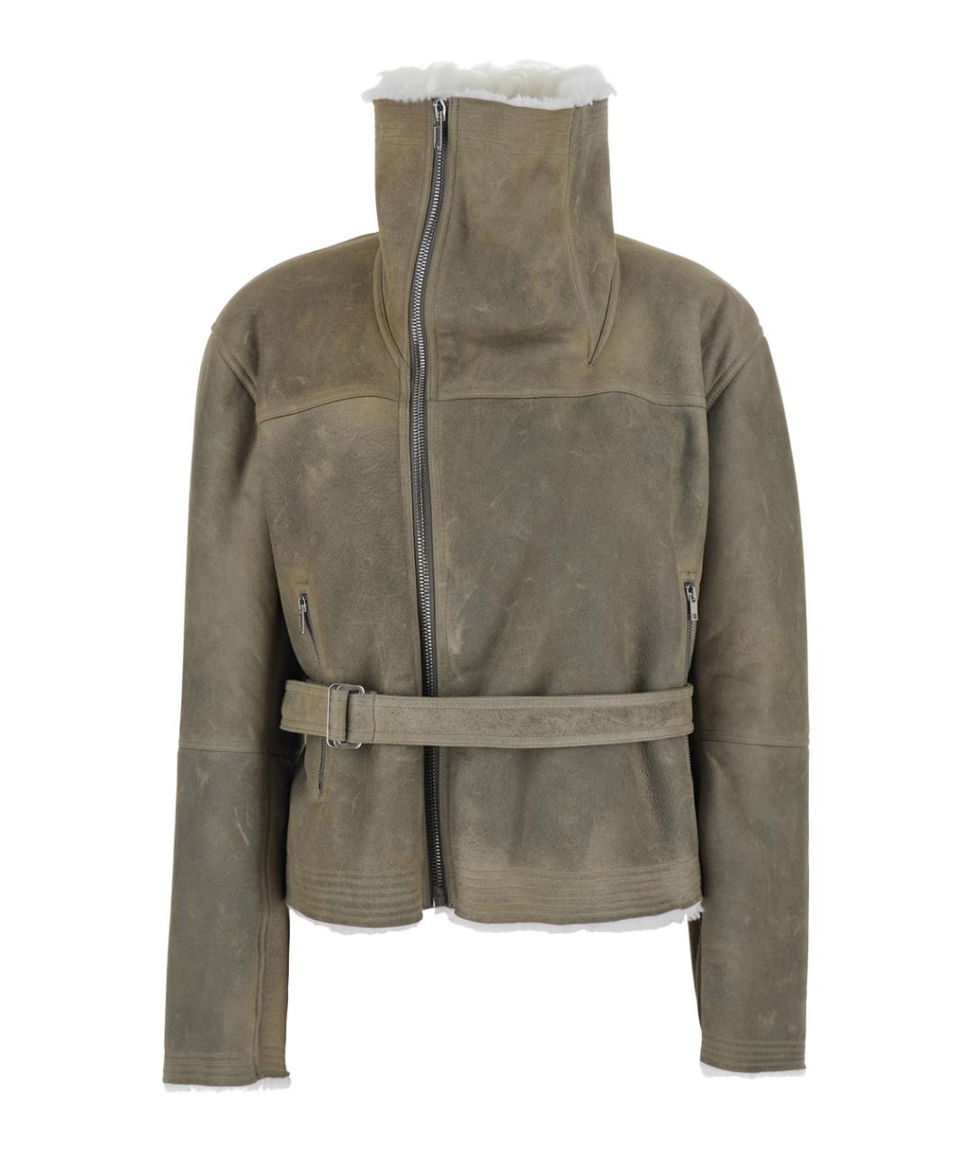 RICK OWENS Мульти кожаная куртка, фото 1
