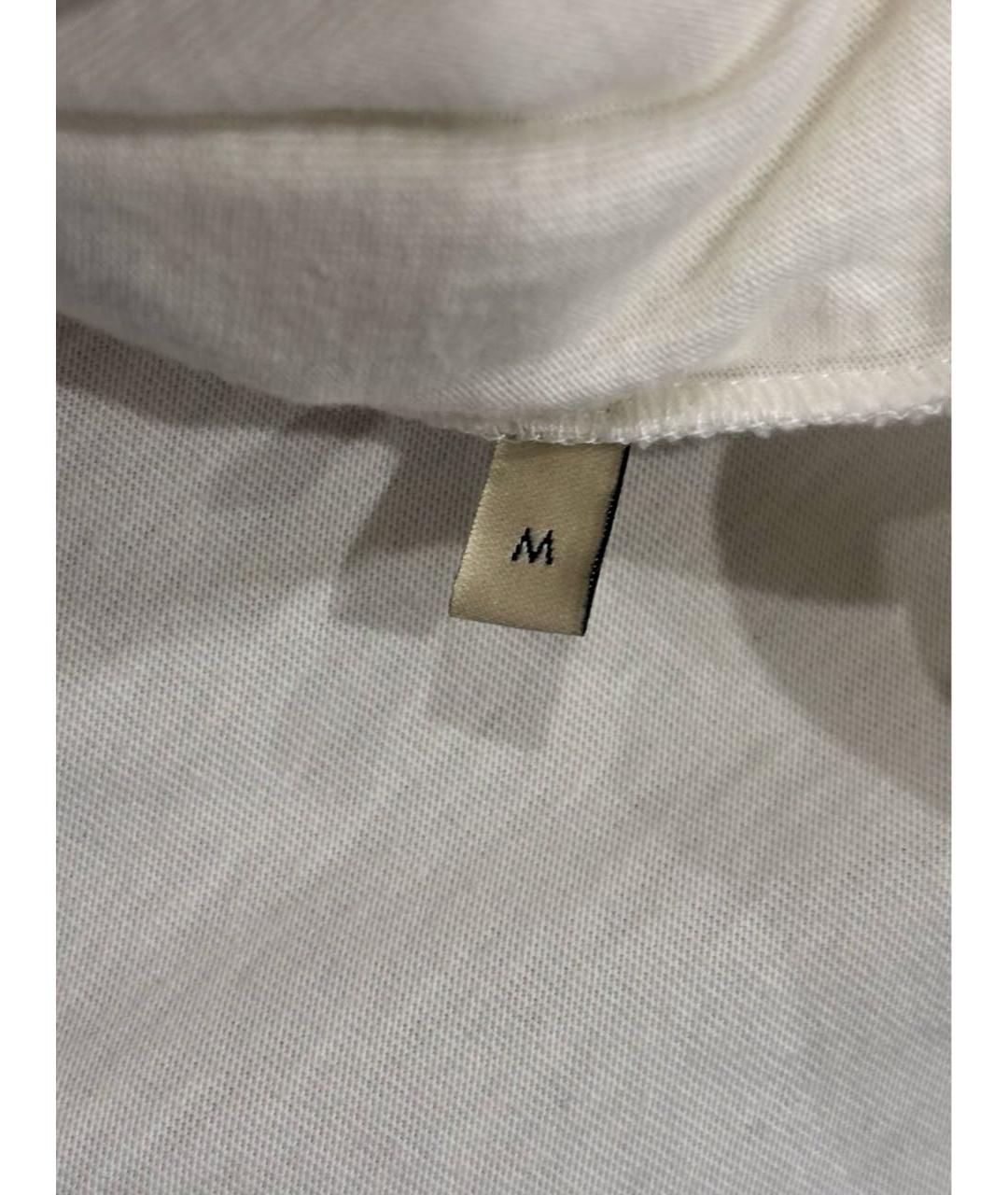 GUCCI Белая хлопковая футболка, фото 7