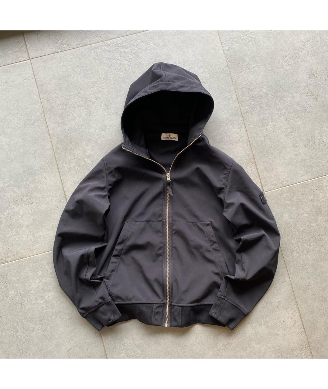 STONE ISLAND Черная куртка, фото 7