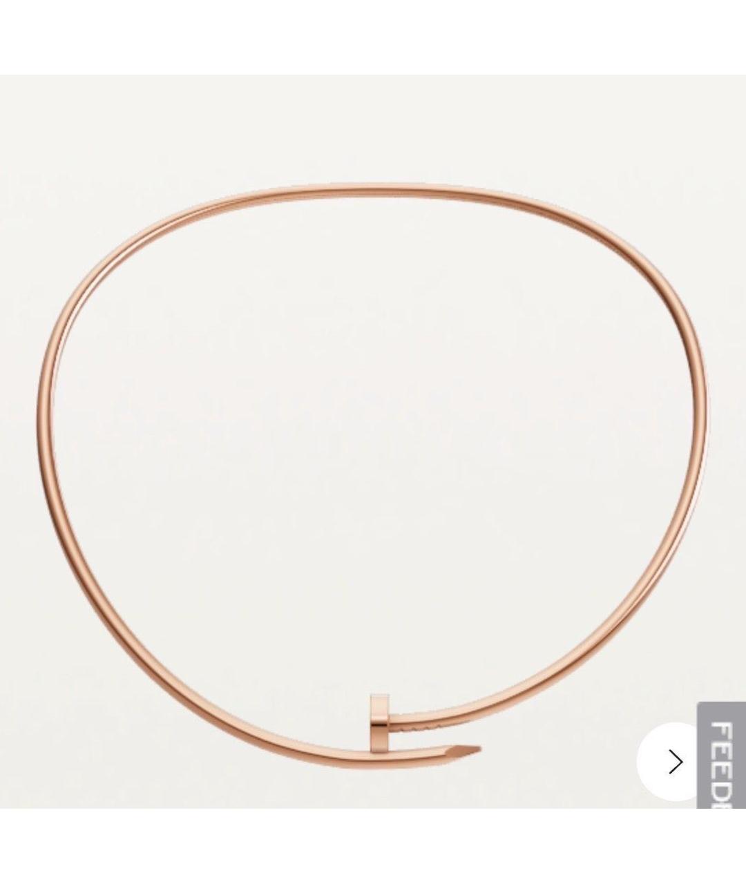 CARTIER Золотой чокер из розового золота, фото 6