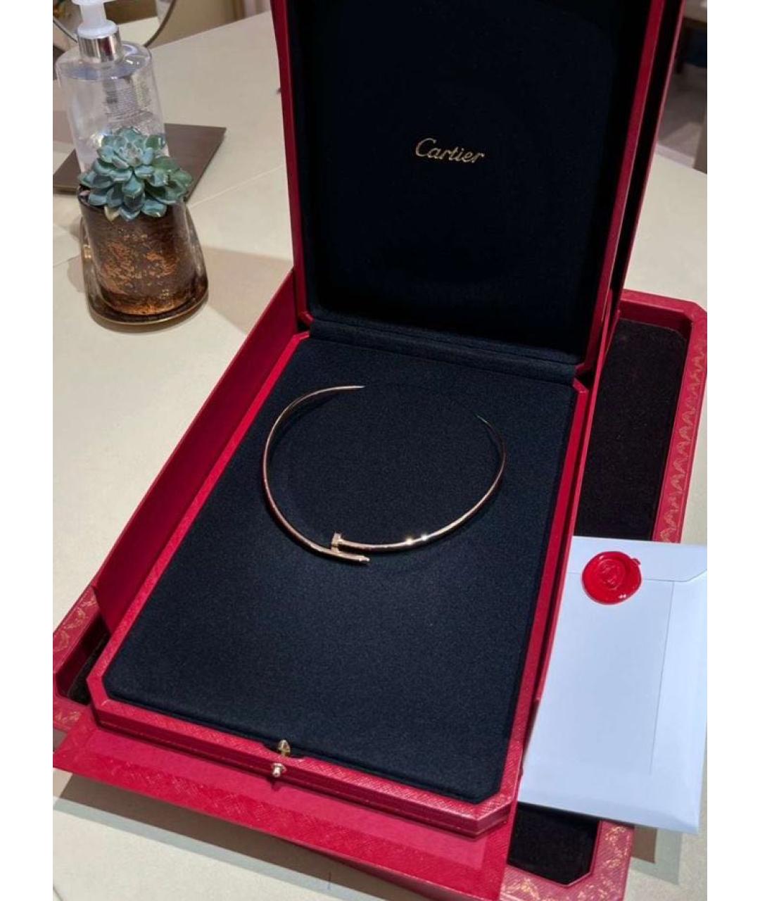 CARTIER Золотой чокер из розового золота, фото 2