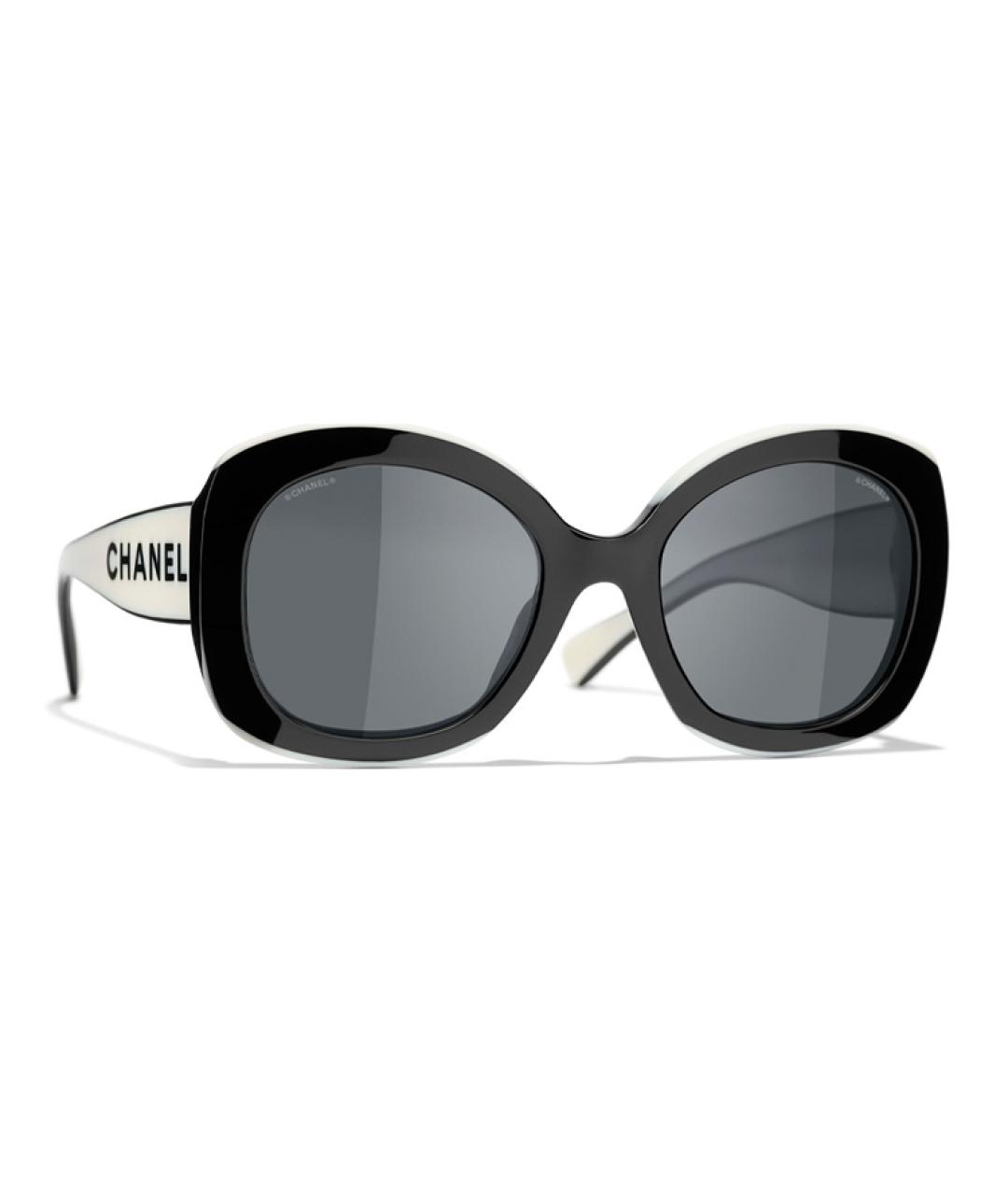 CHANEL Черные солнцезащитные очки, фото 3