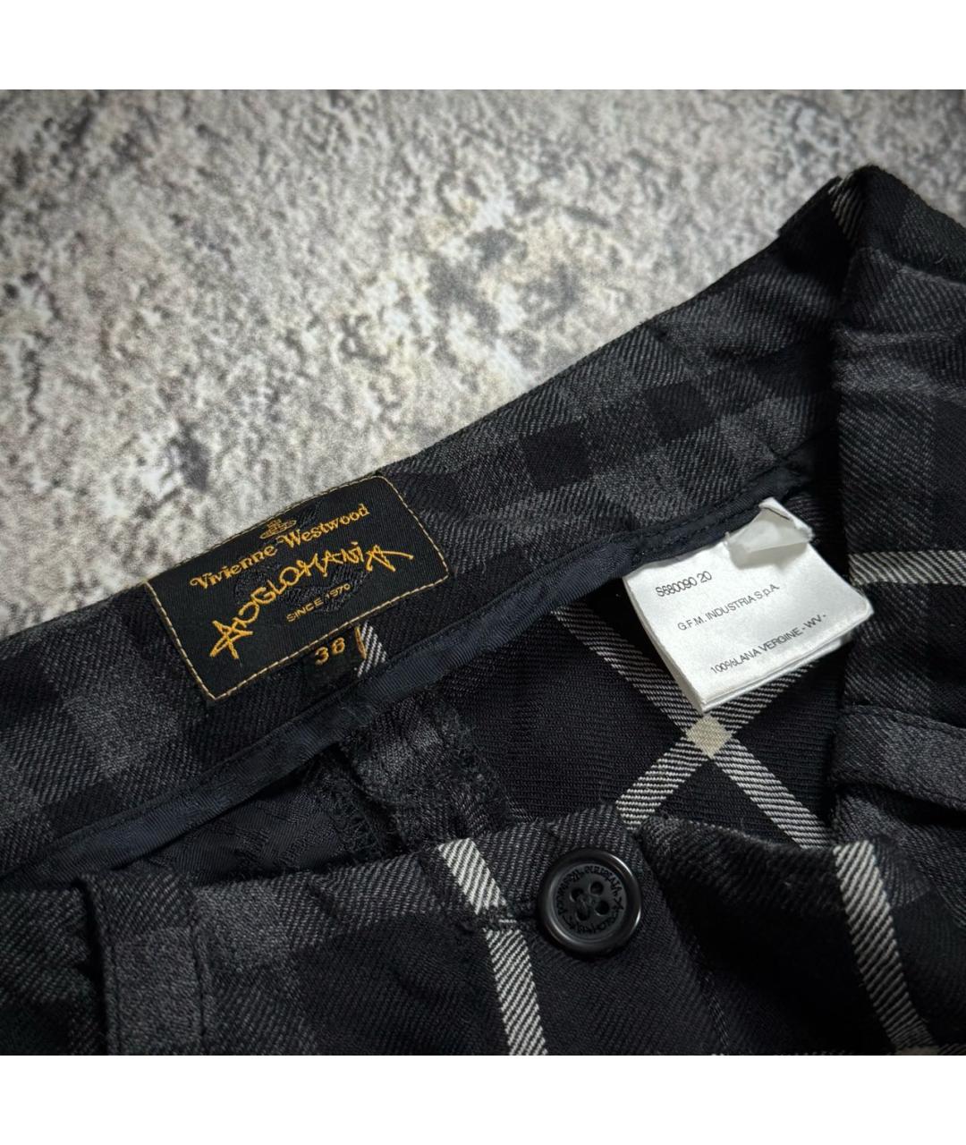 VIVIENNE WESTWOOD Черные брюки широкие, фото 3