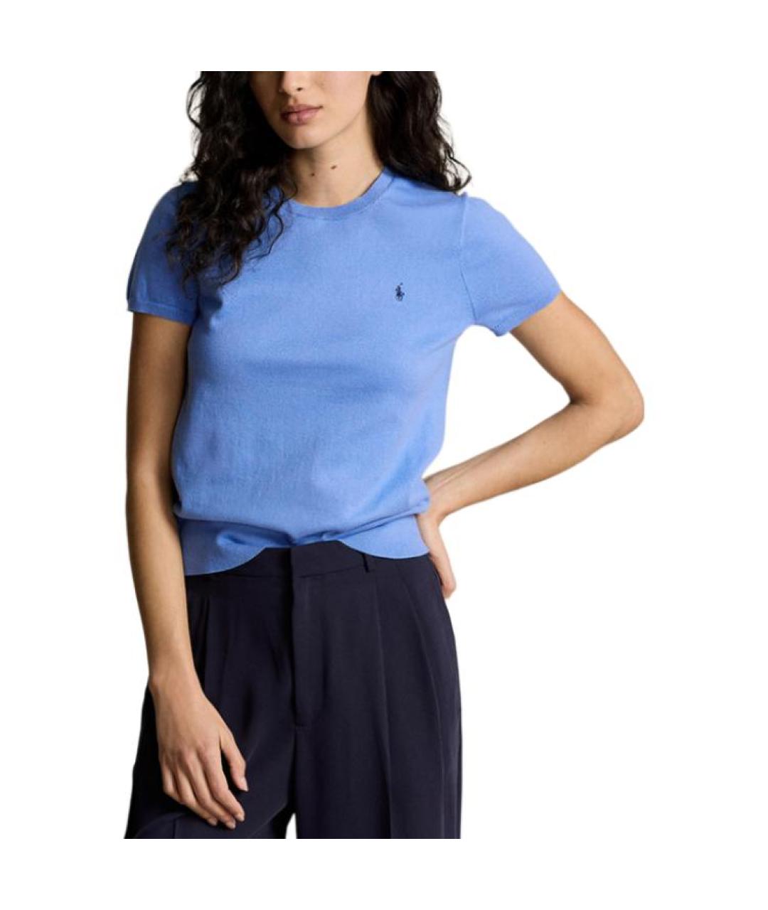POLO RALPH LAUREN Синий джемпер / свитер, фото 3