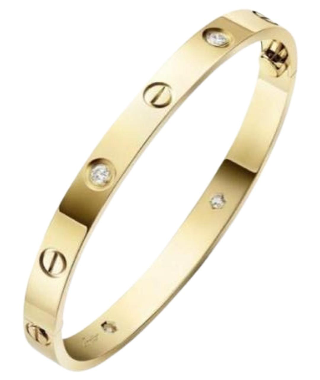 CARTIER Золотой браслет из желтого золота, фото 1